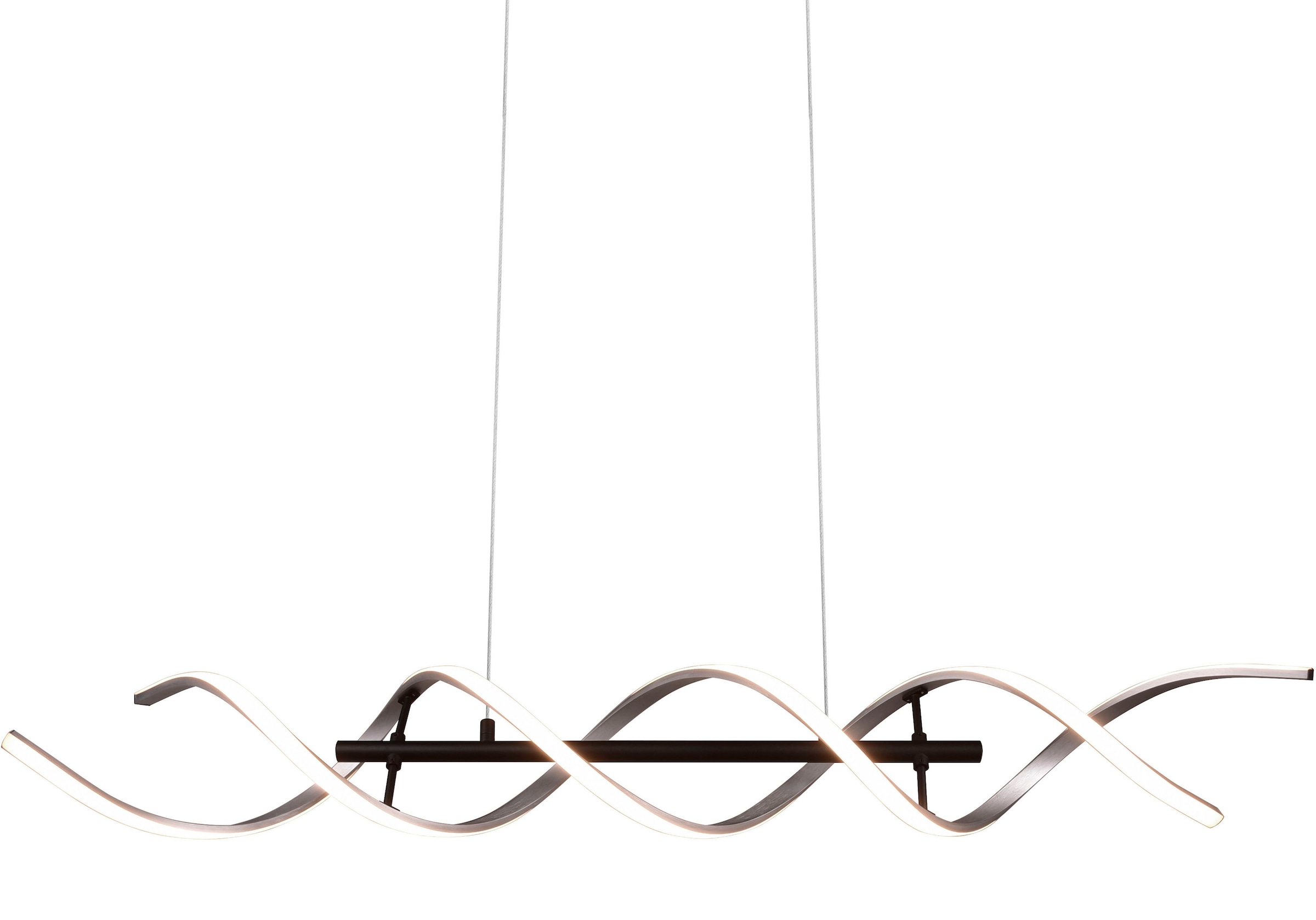 TRIO Leuchten LED Pendelleuchte »Sequence«, 1 flammig, Leuchtmittel LED-Board | LED fest integriert, Hängelampe 45W 5600 Lm höhenverstellbar dimmbar Lichtfarbe einstellbar