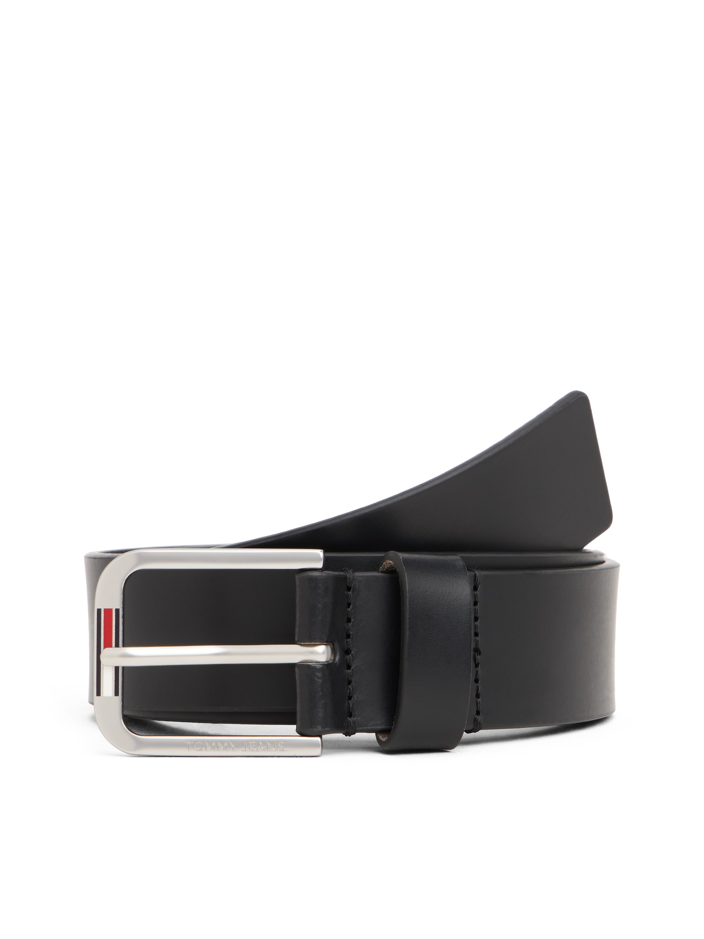 Tommy Jeans Ledergürtel »TJM AUSTIN«, 3,5 cm, glattes Finish, quadratische Schnalle