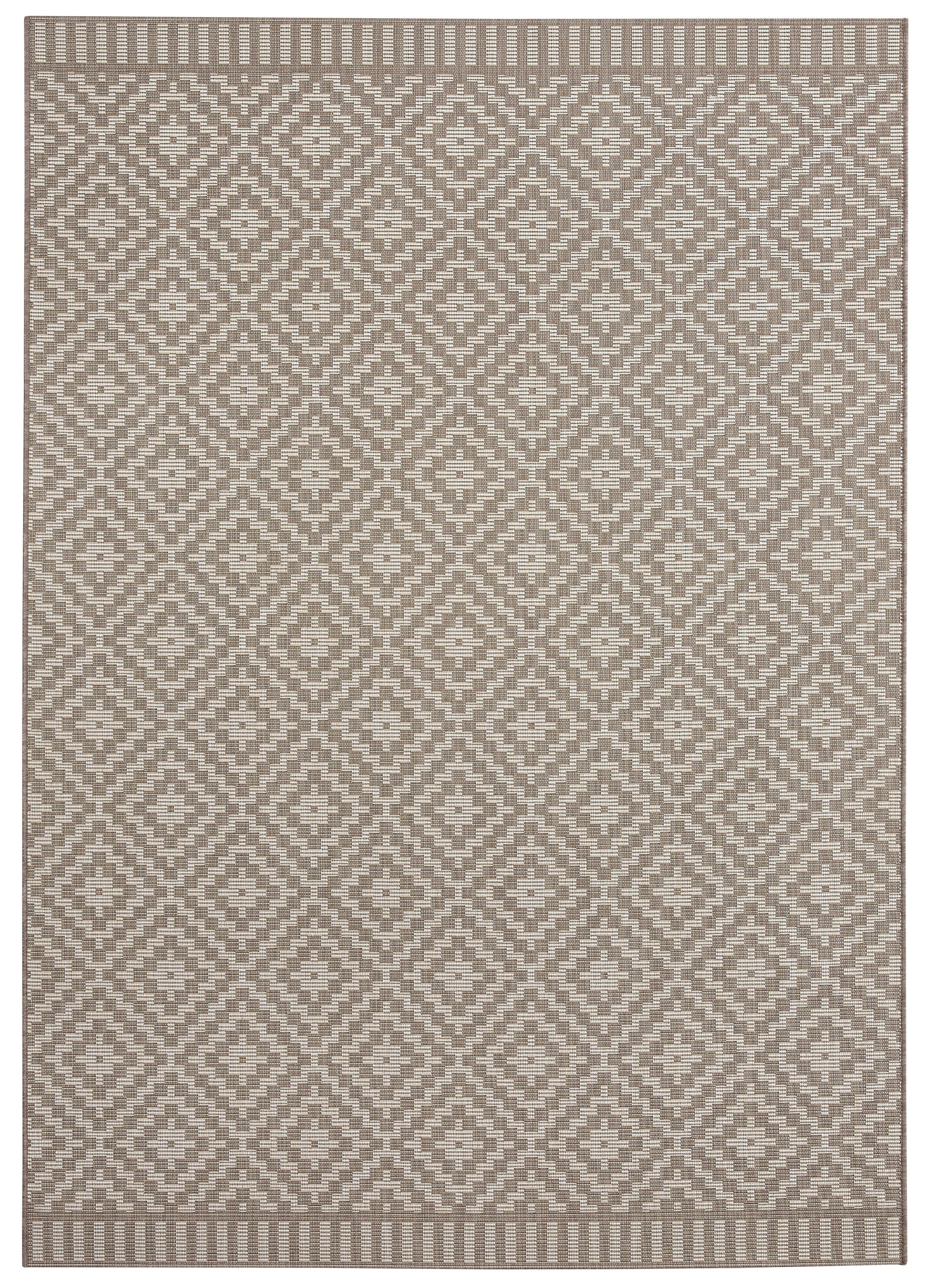 HANSE Home Teppich »Breeze«, rechteckig, 8 mm Höhe, In-& Outdoor, Wetterfest, Balkon, Garten, Wohnzimmer, Rauten