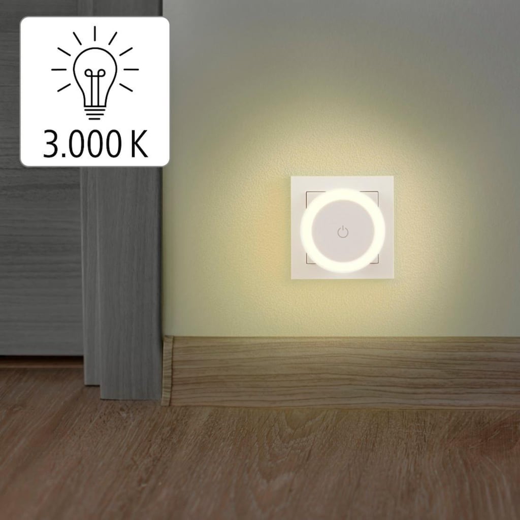 Hama LED Nachtlicht »LED-Nachtlicht "Touch Switch", Nachtlicht«