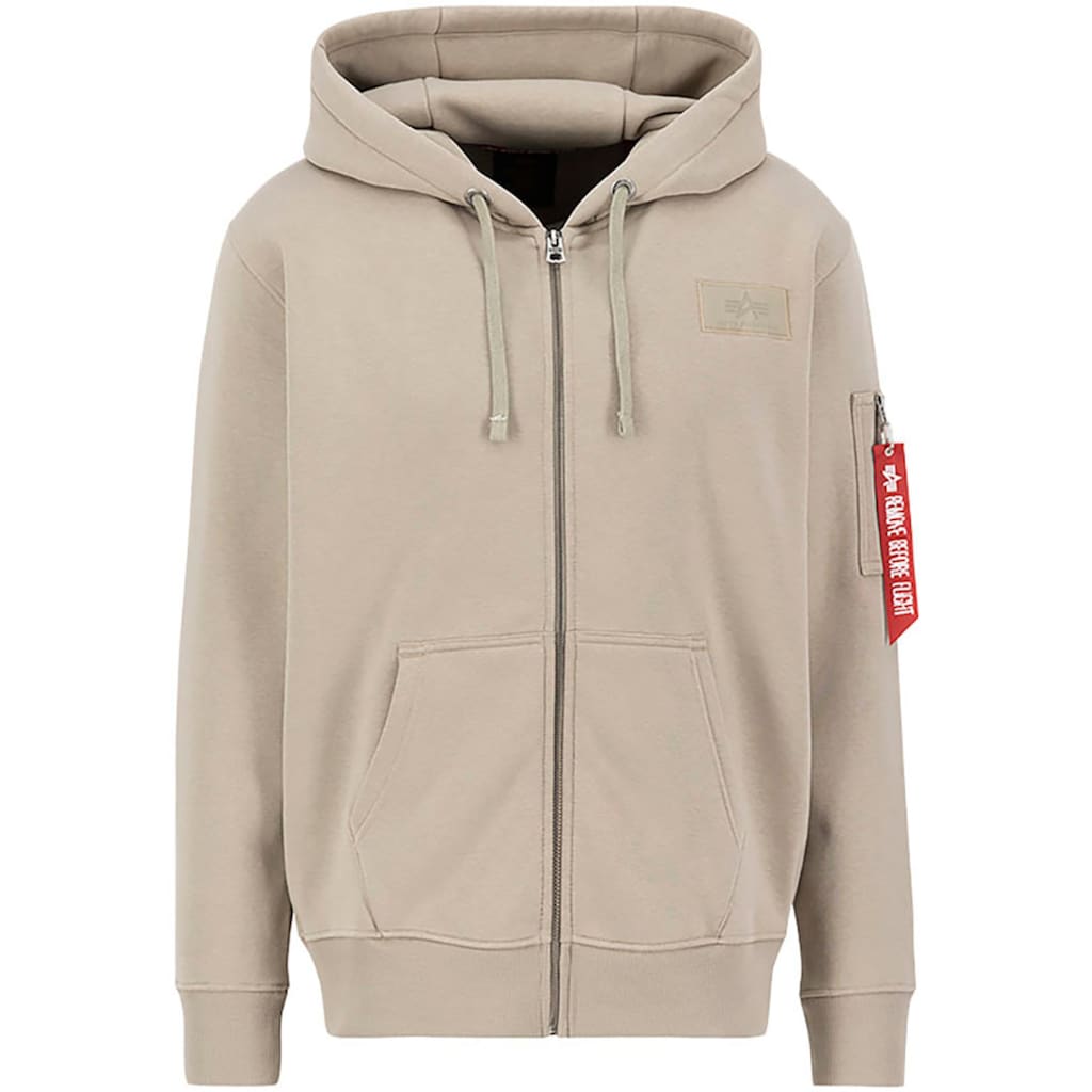 Alpha Industries Kapuzensweatjacke »Back Print Zip Hoody«