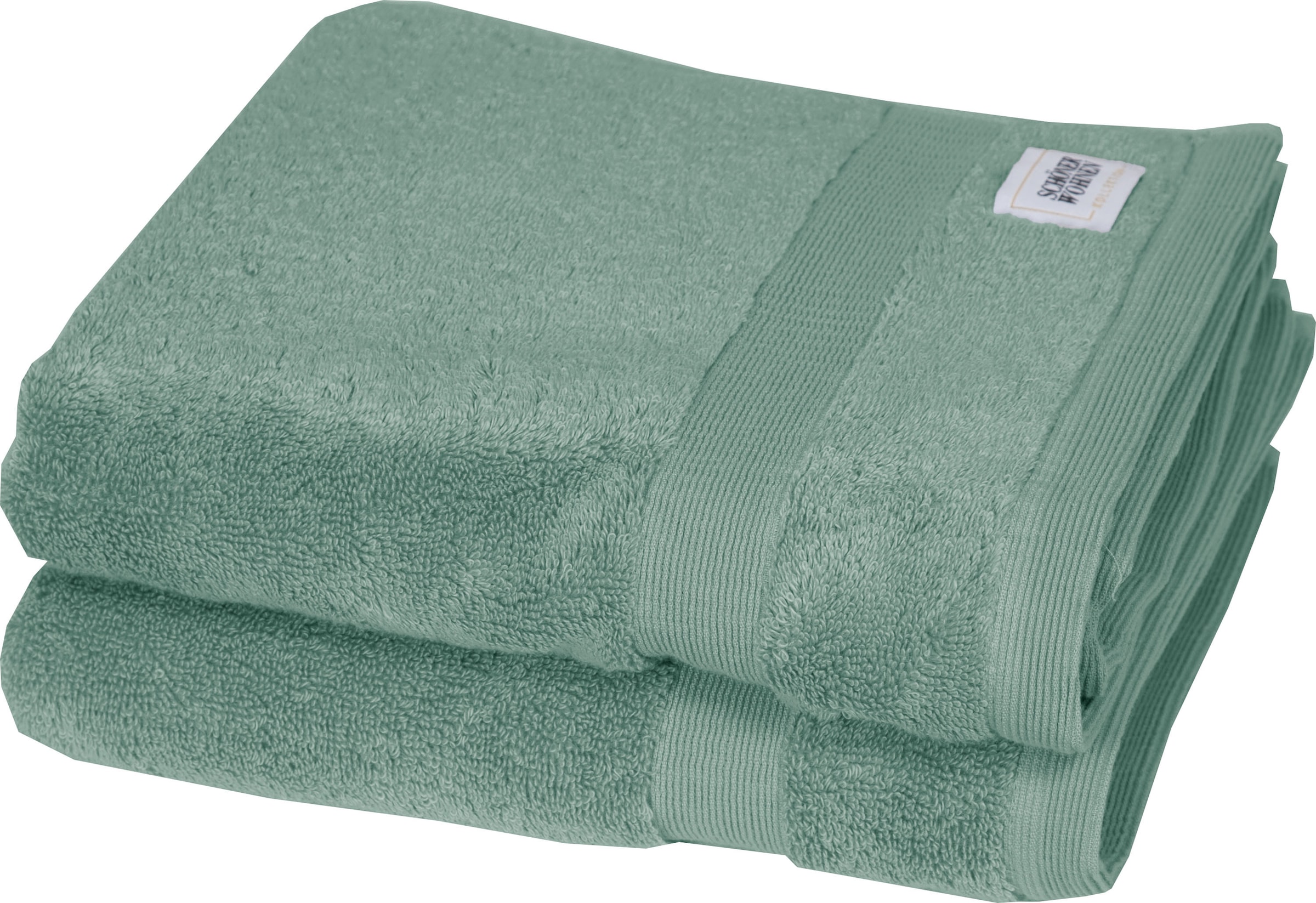 SCHÖNER WOHNEN-Kollektion Handtücher »Cuddly«, (2 St.), schnell trocknende  Airtouch-Qualität | Handtuch-Sets