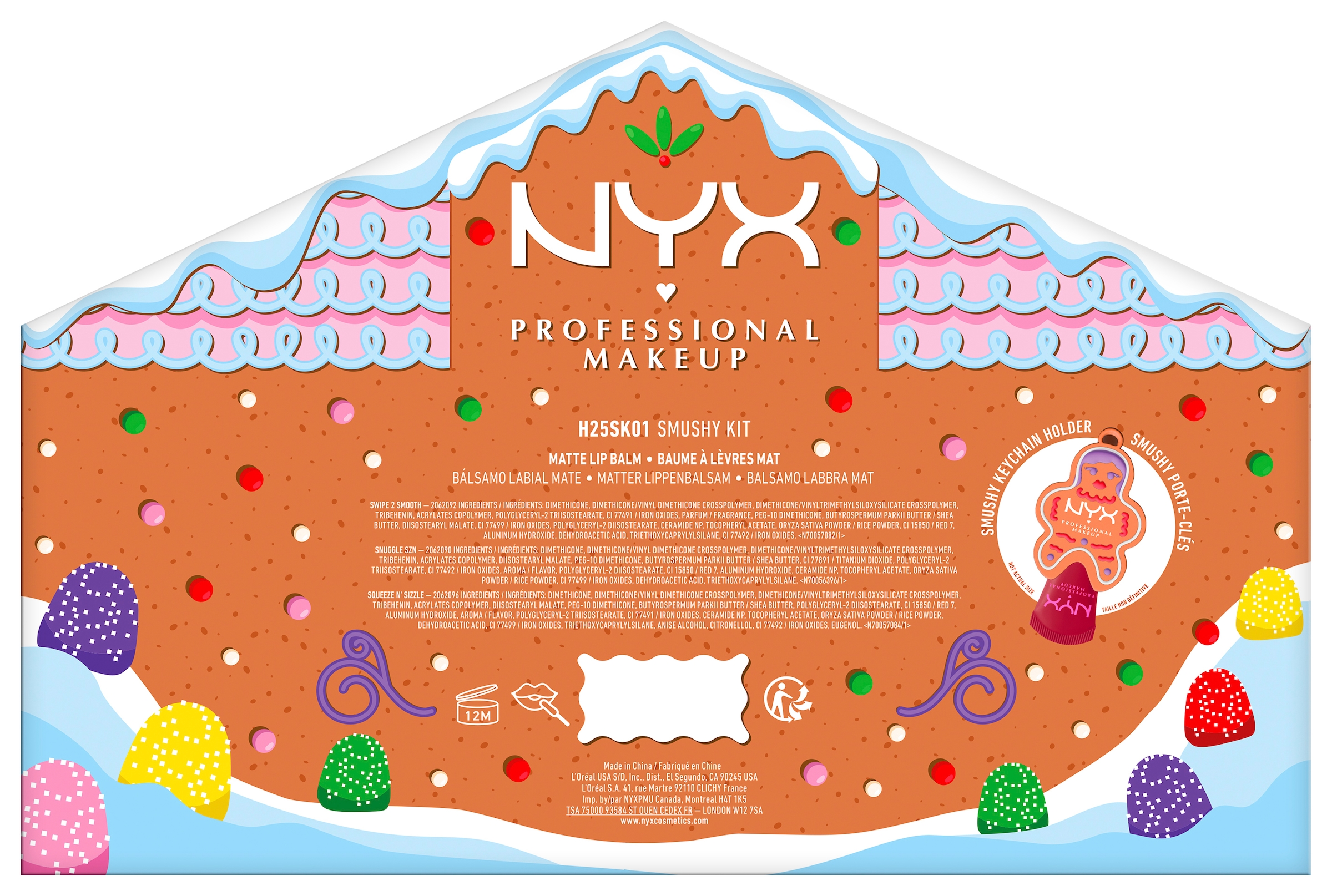 NYX Lippenbalsam »NYX Professional Makeup Smushy Kit«