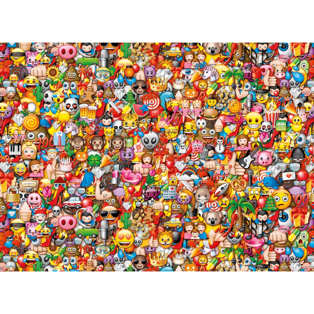 Clementoni® Puzzle »Impossible Collection, Emoji«
