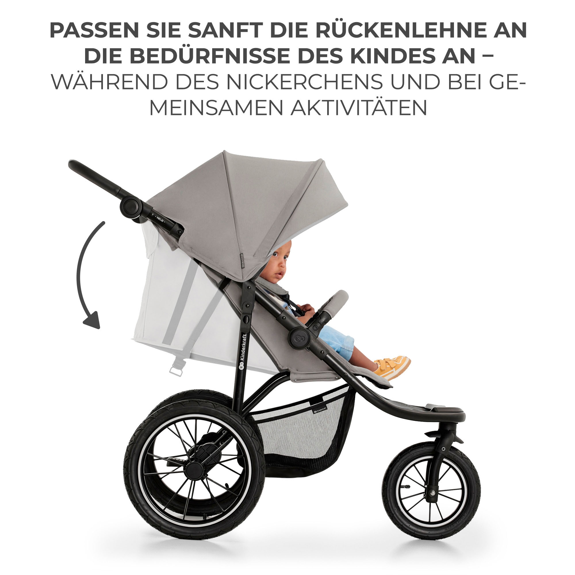 Kinderkraft Kombi-Kinderwagen »HELSI 2«, 27 kg