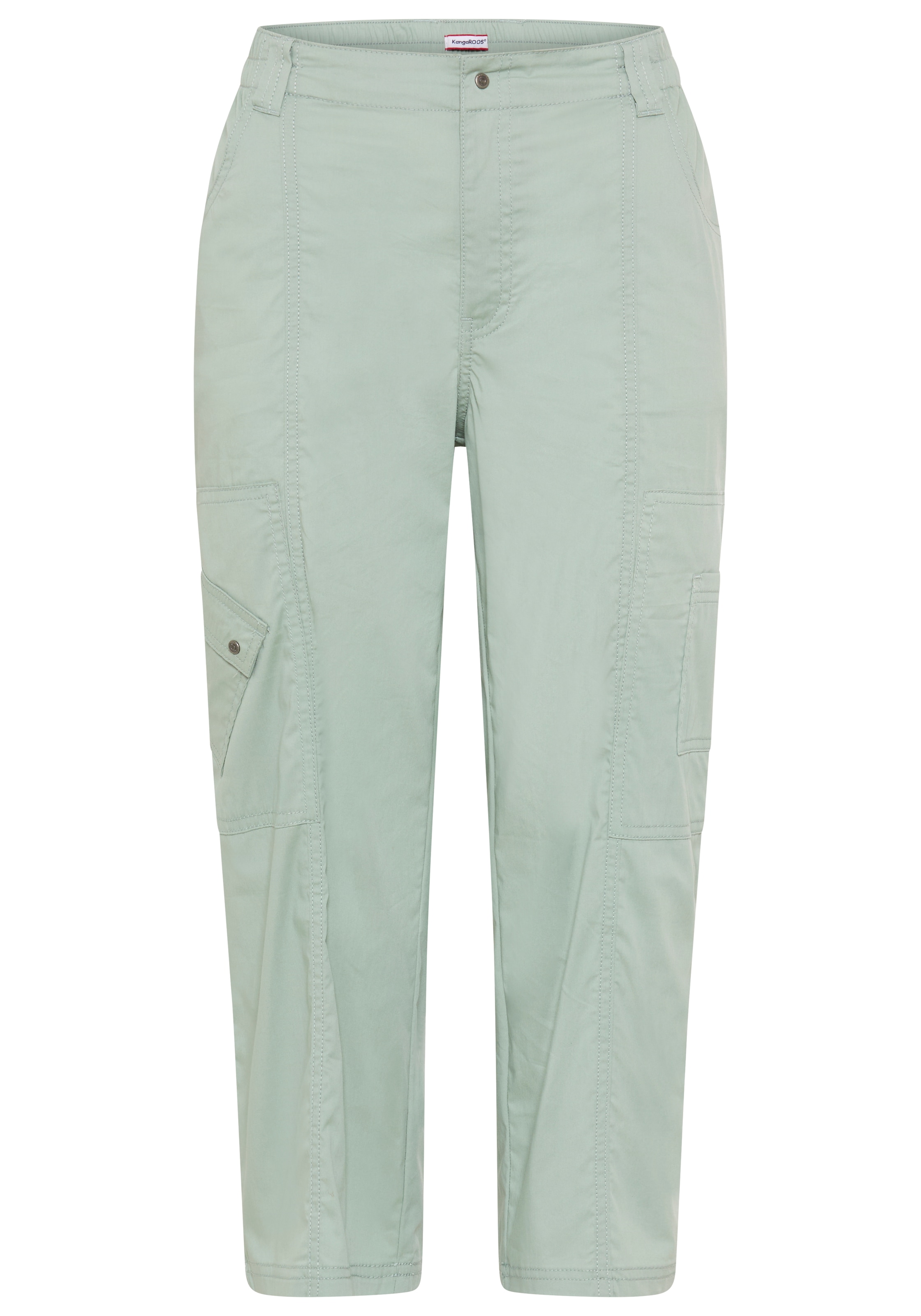 KangaROOS Caprihose  mit seitlich aufgesetzten Taschen