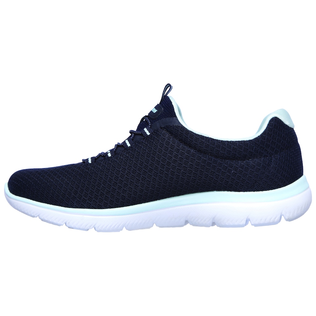Skechers Slip-On Sneaker »SUMMITS«, mit dezenten Kontrast-Details