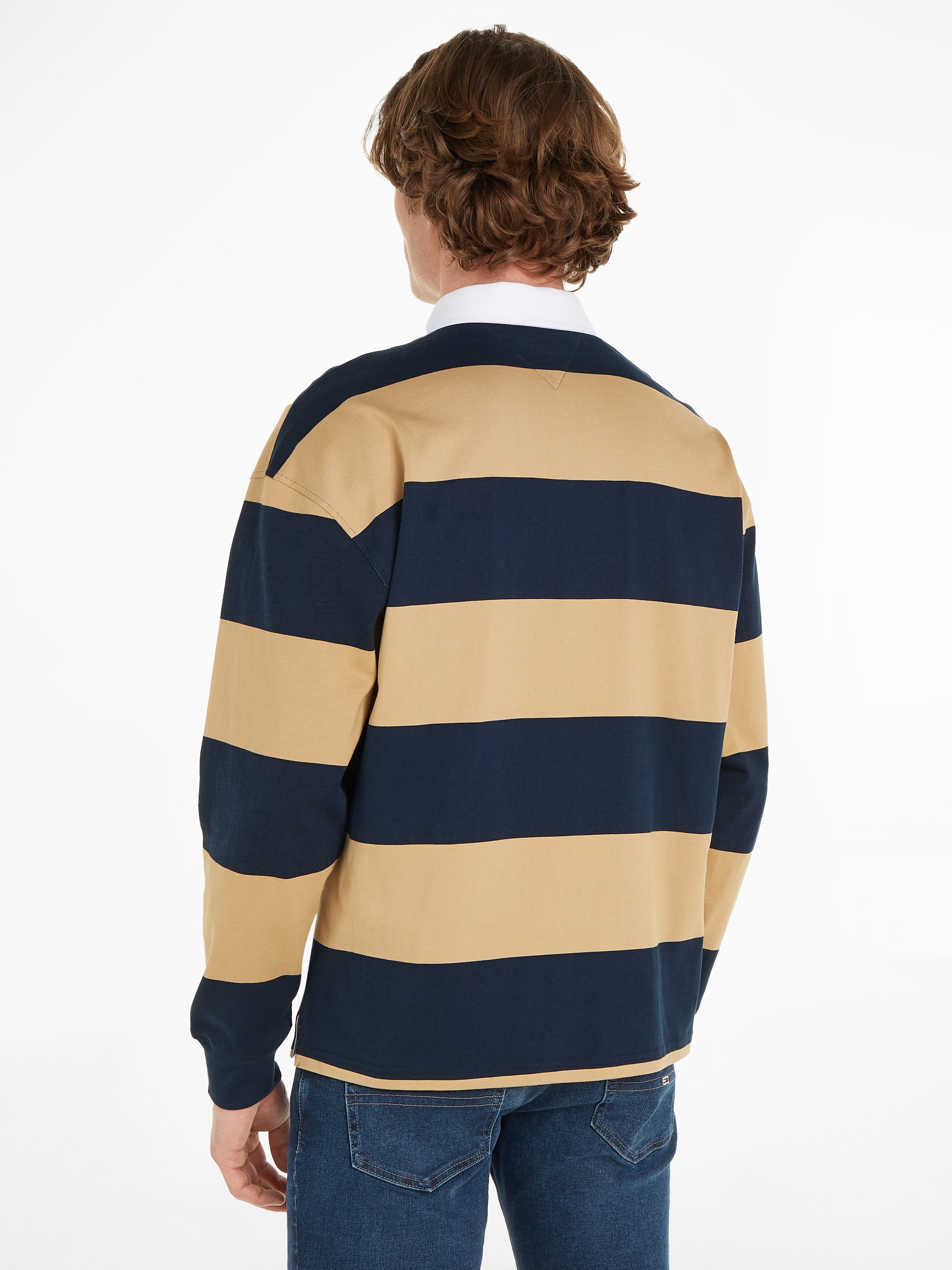 Tommy Jeans Rugbyshirt »TJM RLX VARSITY CB RUGBY EXT«