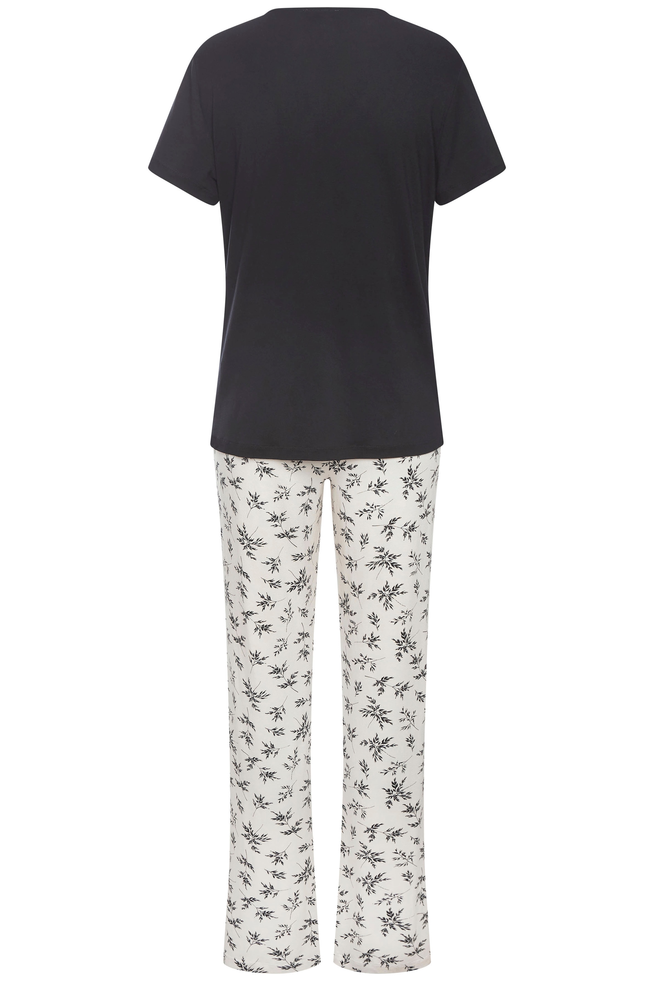 Vivance Dreams Pyjama Set, 2-teilig, 2 tlg. mit süßem Blumen-Print