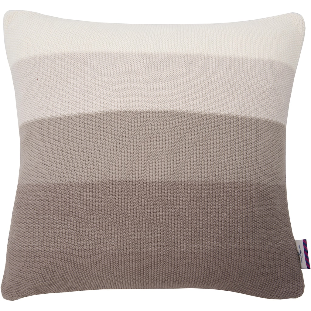 TOM TAILOR HOME Dekokissen »KNITTED STRIPES«