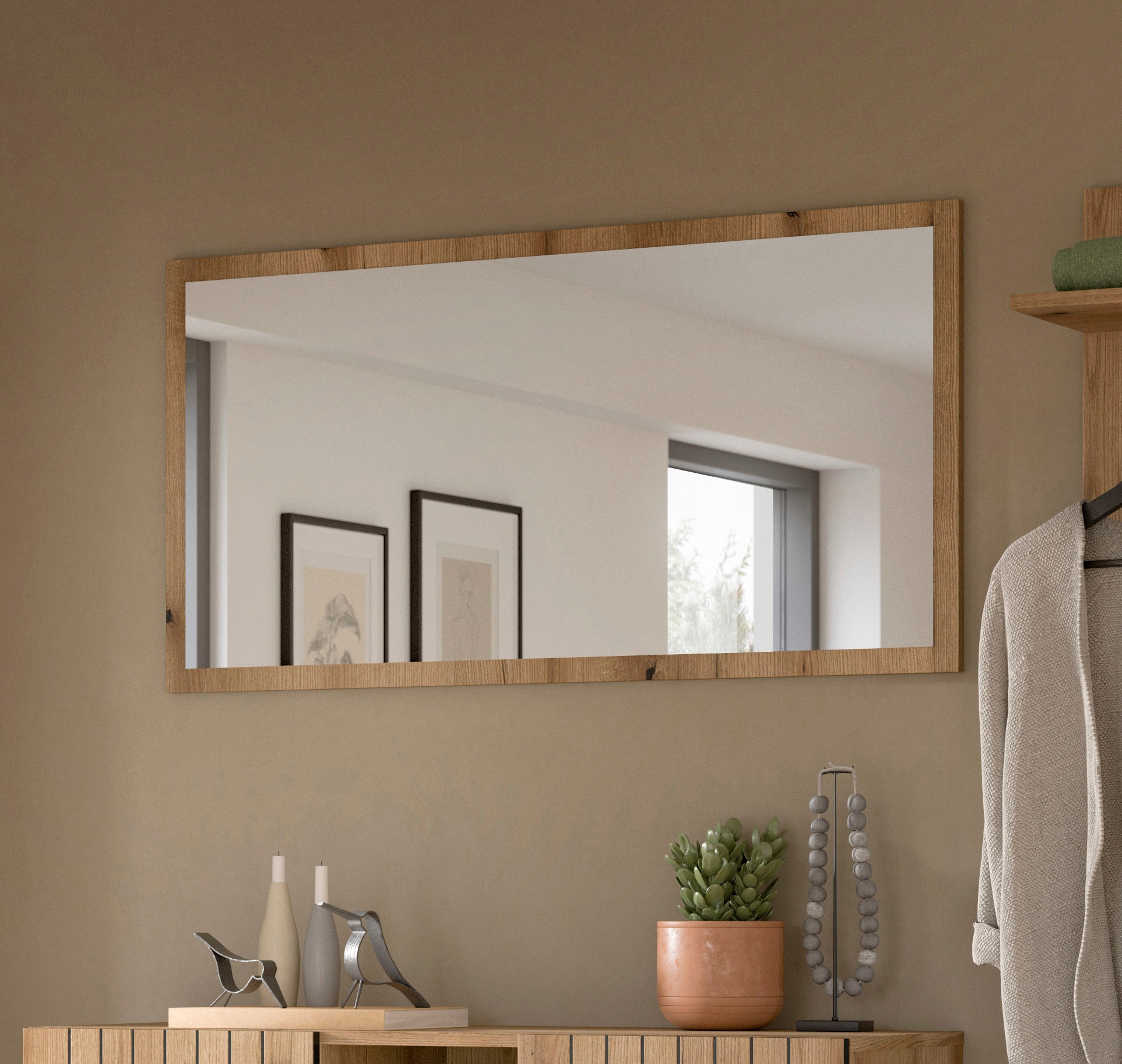 INOSIGN Spiegel »TATIO,106x55x2 cm, große Spiegelfläche«