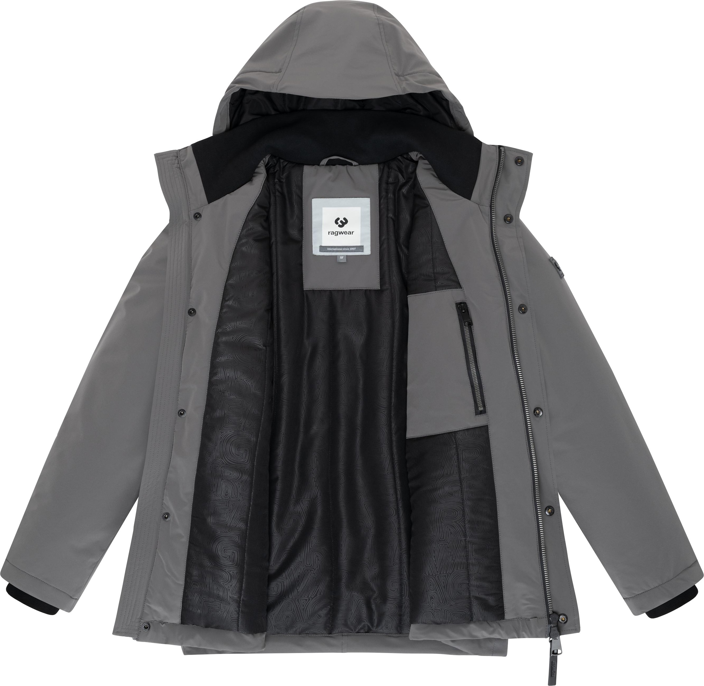 Ragwear Outdoorjacke »Funktionsjacke Saqon YOUMODO« mit Kapuze Wasserfeste Herren Jacke mit Kapuze