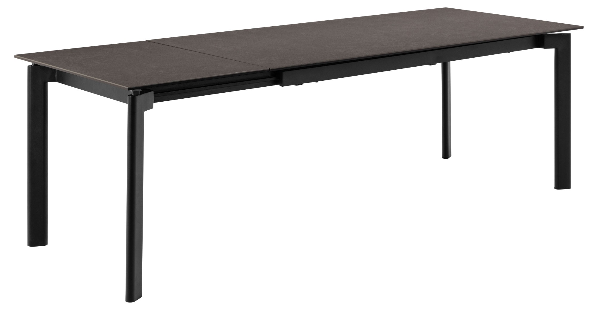ACTONA GROUP Esstisch "Palermo, Tisch, Speisetisch" Tisch, schwarz,180/240x90x76cm