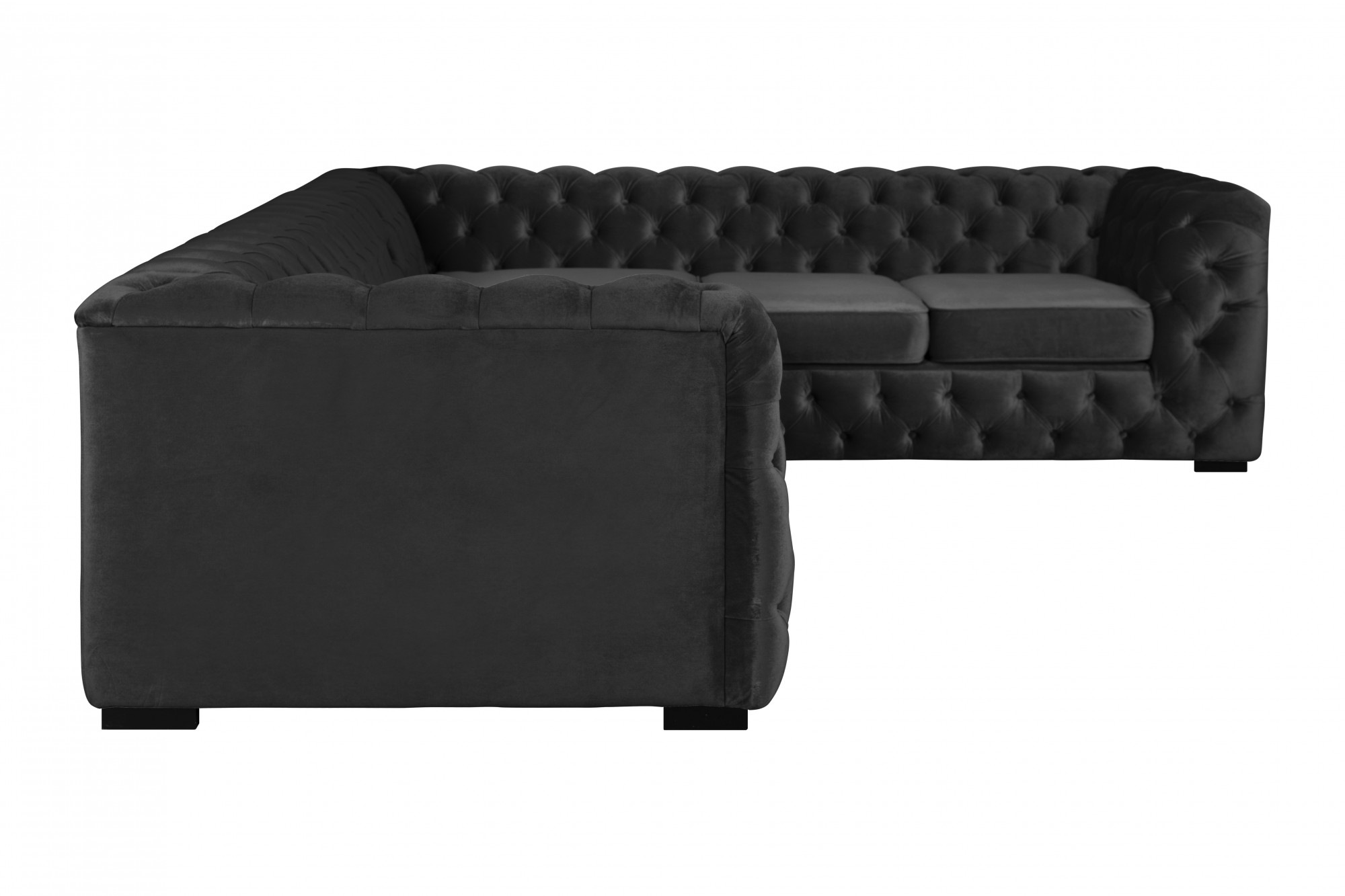 Guido Maria Kretschmer Home&Living Chesterfield-Sofa »KALINA L-Form«, hochwertig Chesterfield-Ausführung