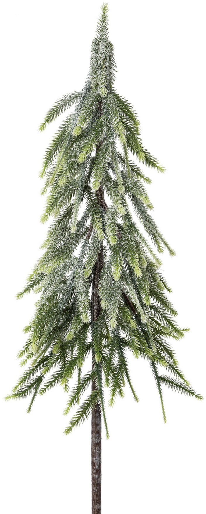 Weihnachtsbaum Tannenbaum«, Stecken zum »Weihnachtsdeko, kaufen Christbaum, Künstlicher green online Creativ Deko-Schnee künstlicher und bequem bedeckt mit