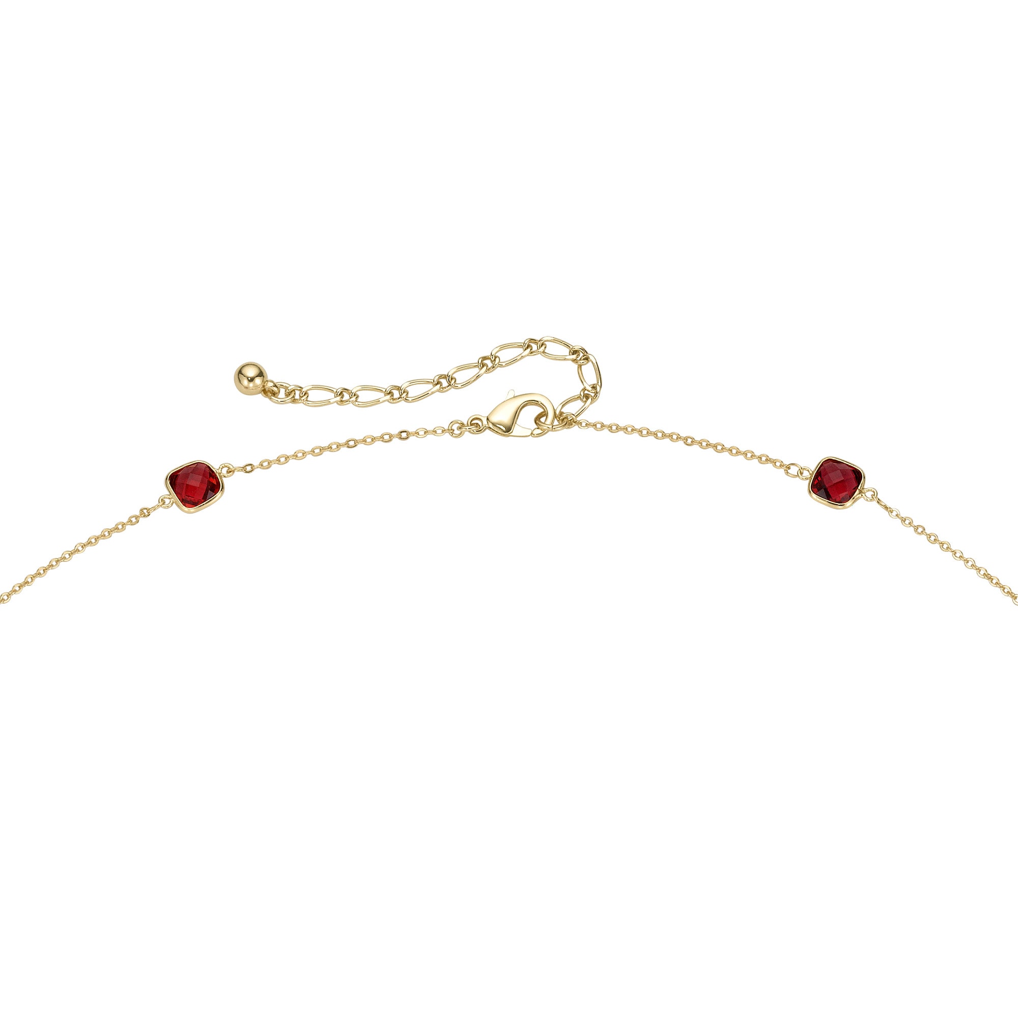 Firetti Collier »Schmuck Geschenk Halsschmuck Halskette« mit Kristallstein