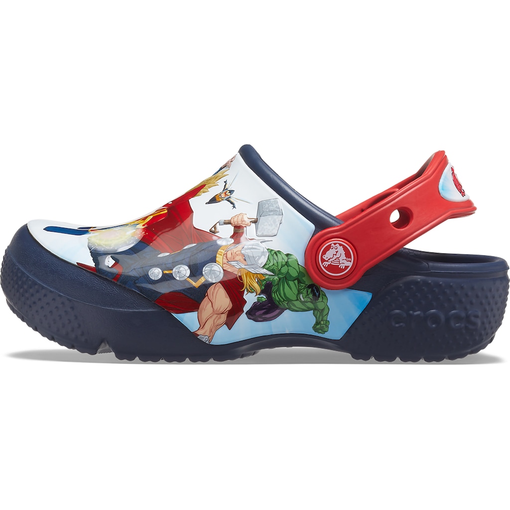 Crocs Clog »Crocs FL Avengers Patch Clog K«, mit schwenkbarem Fersenriemen