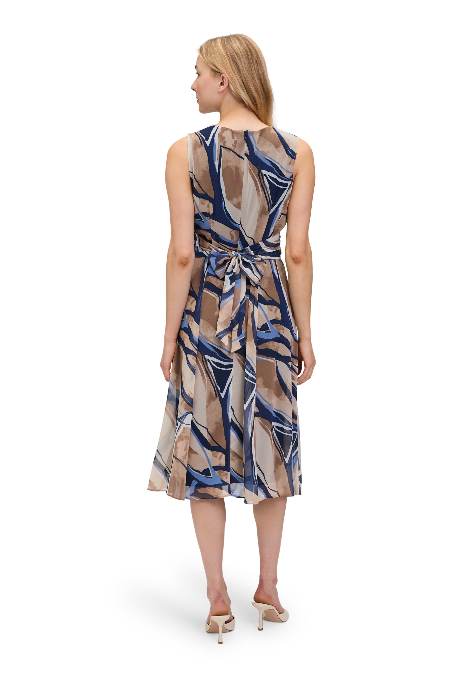 Betty&Co Chiffonkleid »Chiffonkleid ohne Arm«