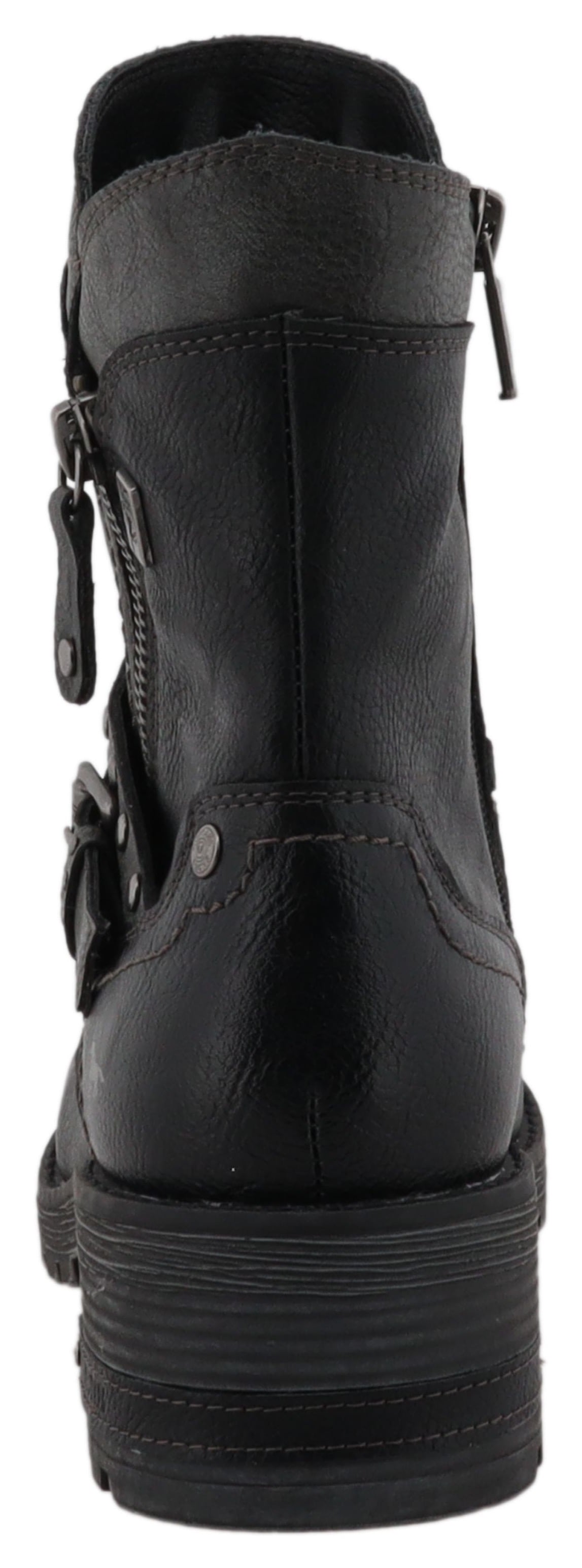 Mustang Shoes Winterboots »Haukea«  Biker Boots mit Blockabsatz und TEX-Membrane