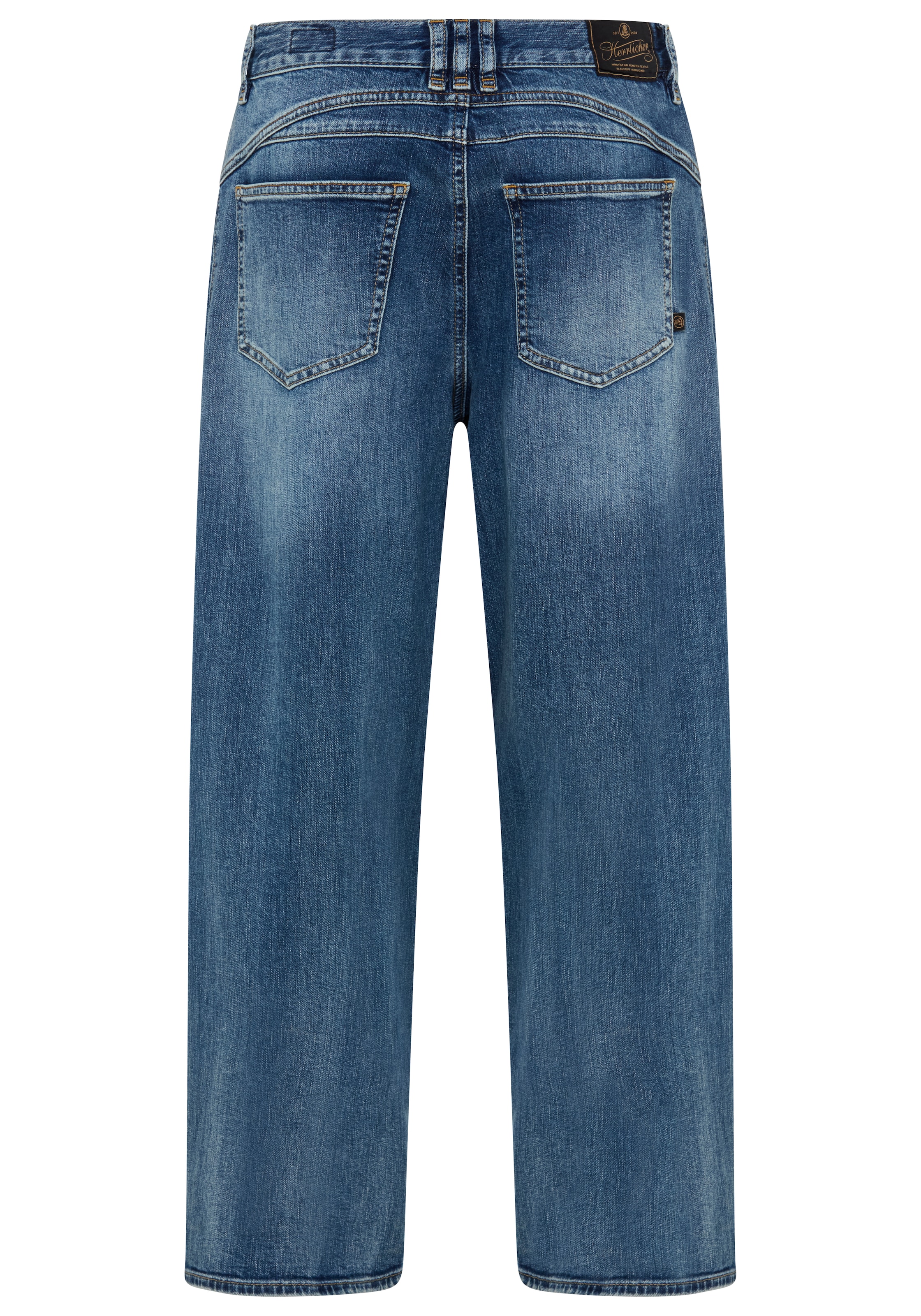 Herrlicher 5-Pocket-Jeans »Barrow Denim Stretch« im Barrel Fit, hoher Bund