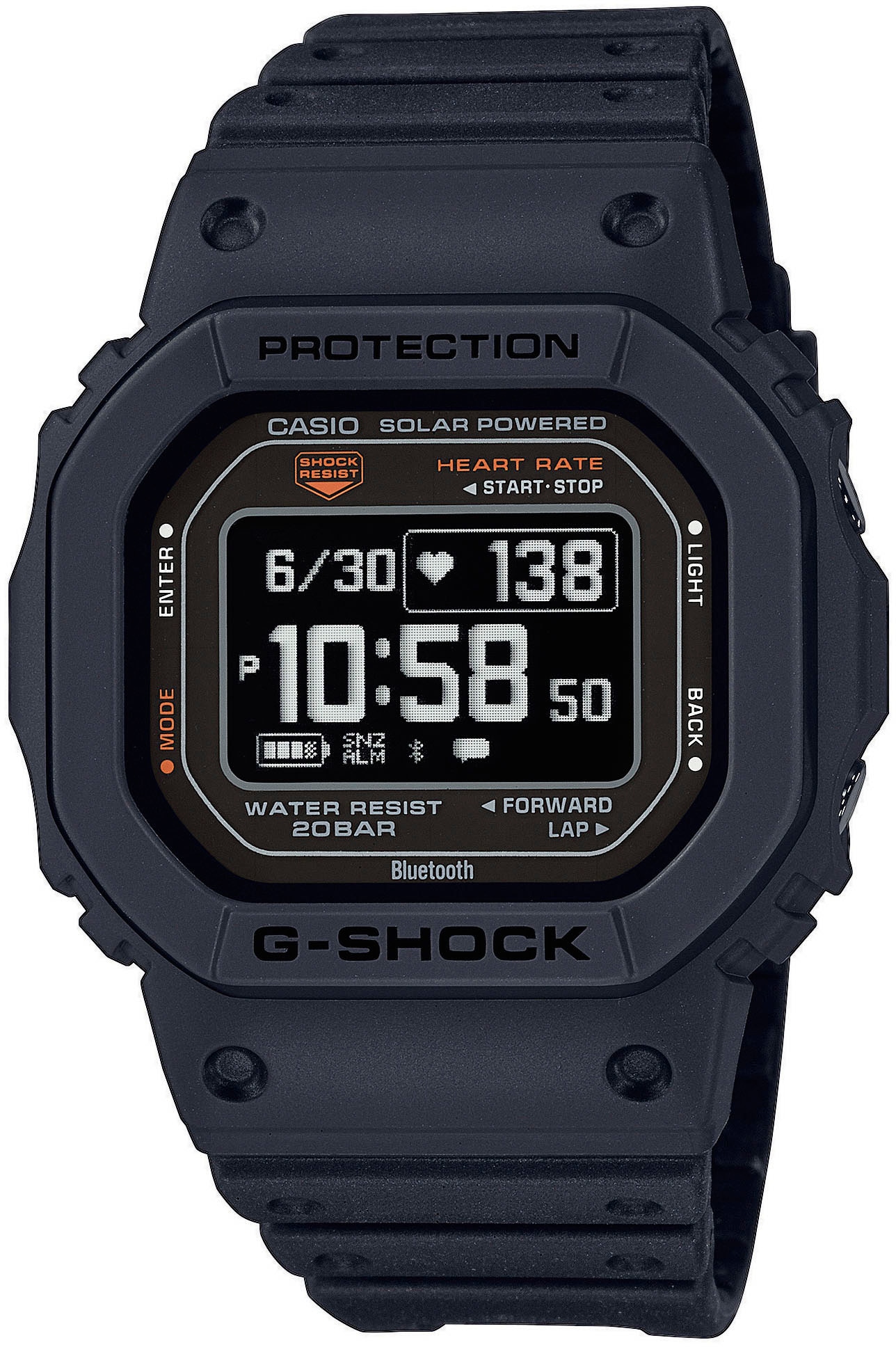 Smartwatch »DW-H5600-1ER«, (Solaruhr, Armbanduhr, Herrenuhr,...