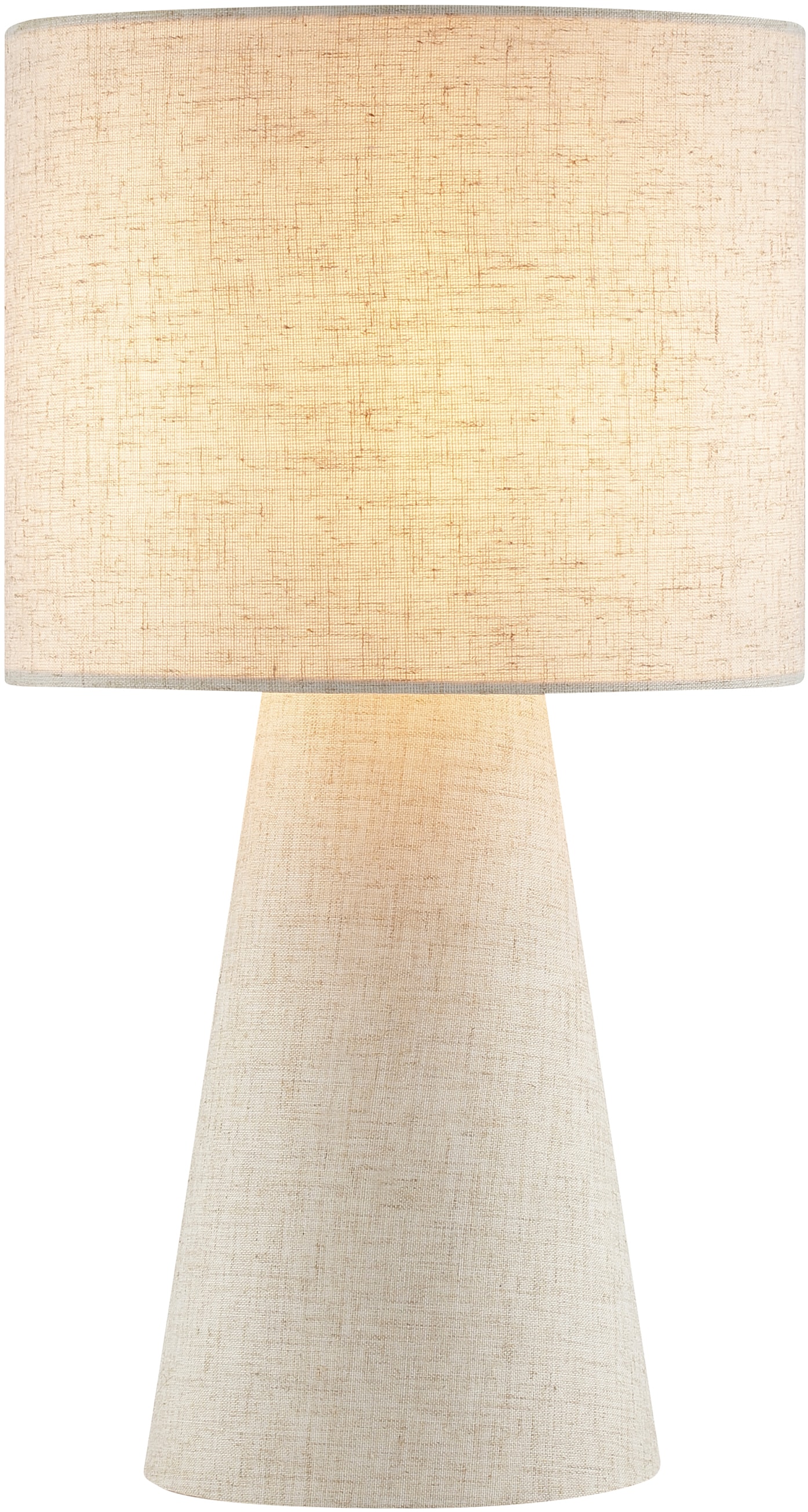 LeGer Home by Lena Gercke Tischleuchte »Lienne« E14 1 Stk. Höhe 45 cm, Ø 25 cm, E14, Textilschirm, Schnurzwischenschalter