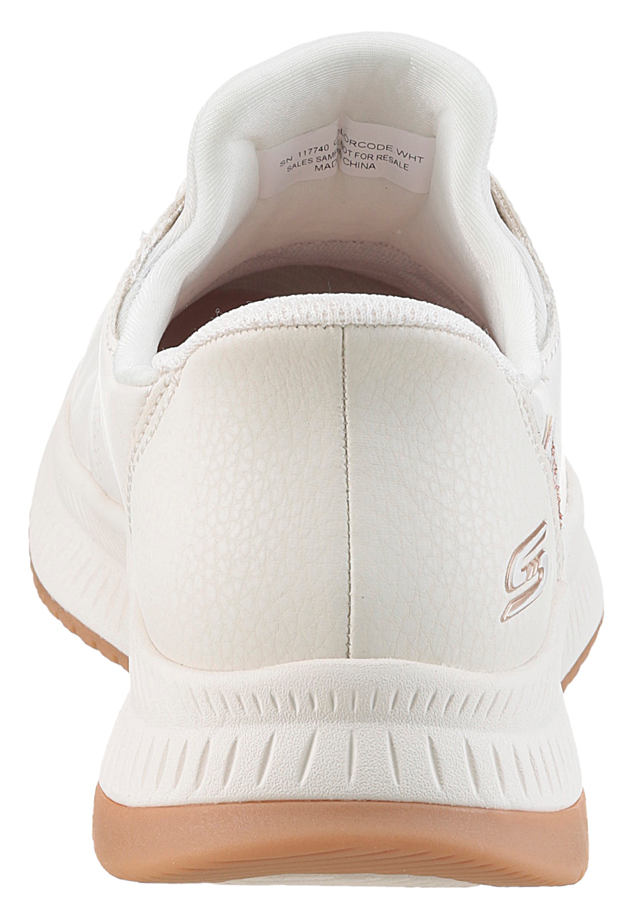 Skechers Slip-On Sneaker »BOBS SQUAD 4«  Slipper, Freizeitschuh mit Slip-ins zum Schlupfen