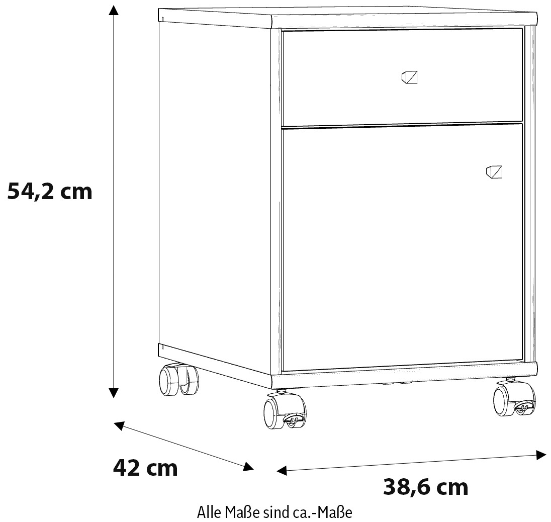 FORTE Rollcontainer »Tempra«
