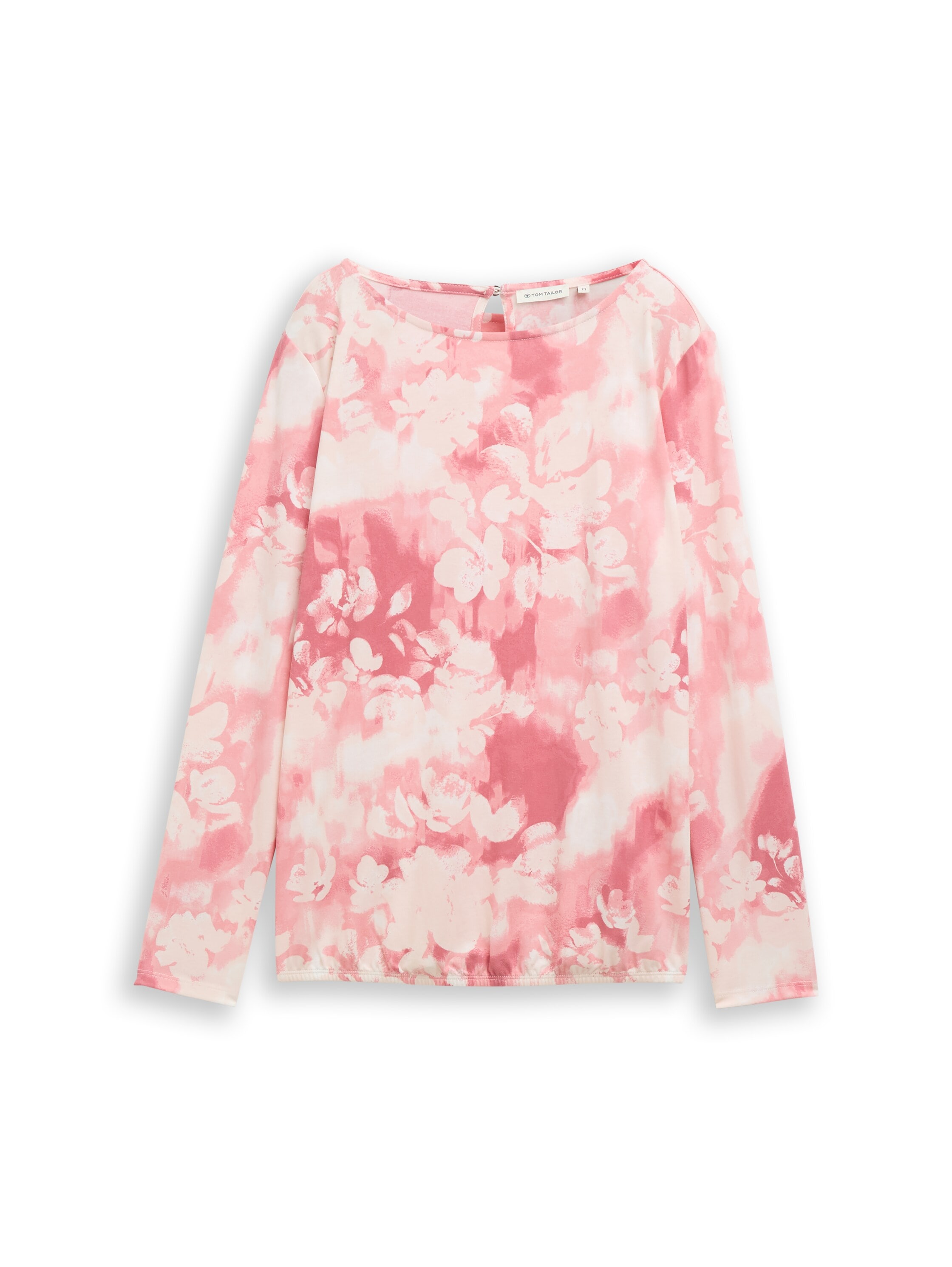 TOM TAILOR Langarmshirt mit All-Over Print