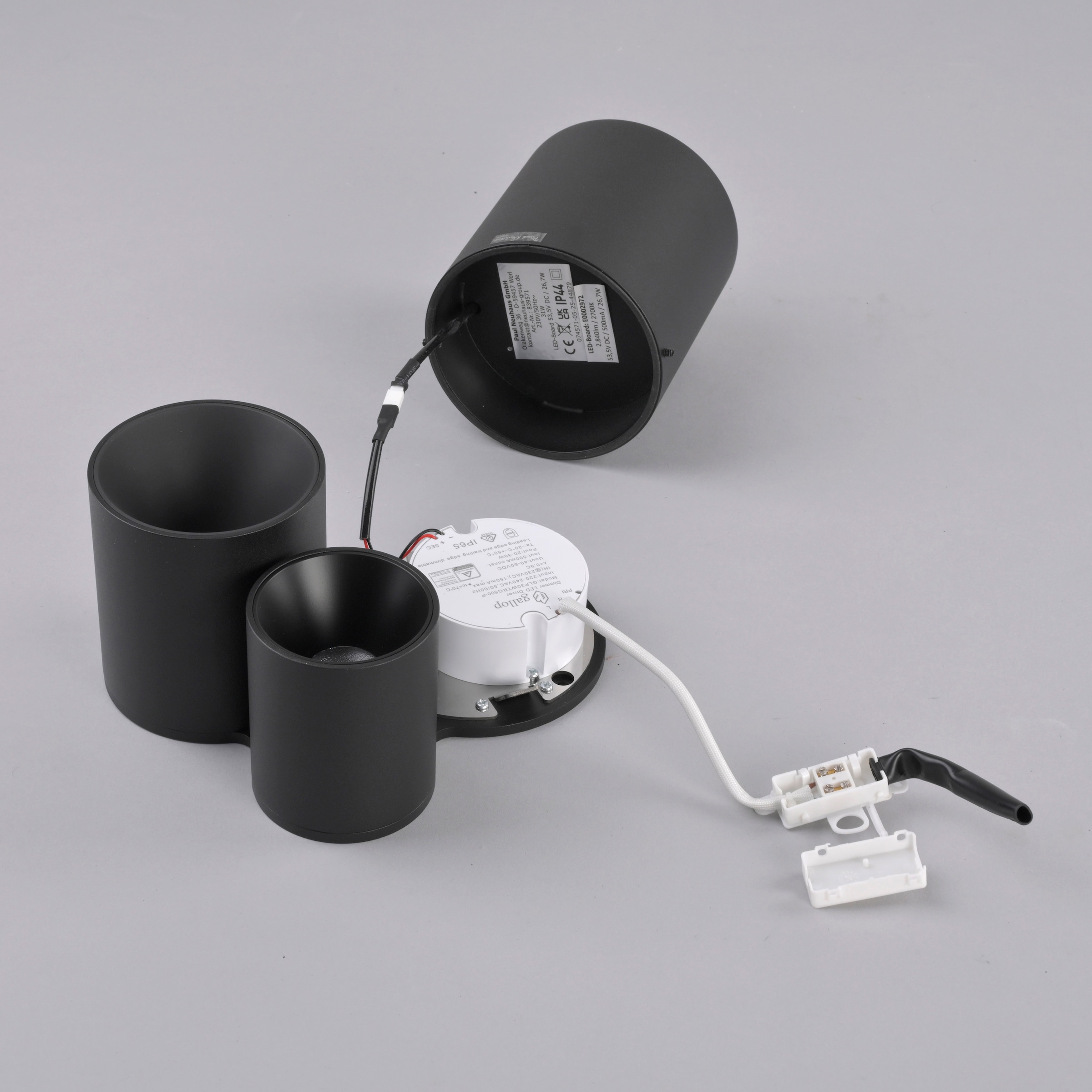 Neuhaus PURE LED Deckenleuchte »PURE Point« LED-Board 1 Stk. Warmweiß Dimmfähig per separatem Tronicdimmer,  IP44