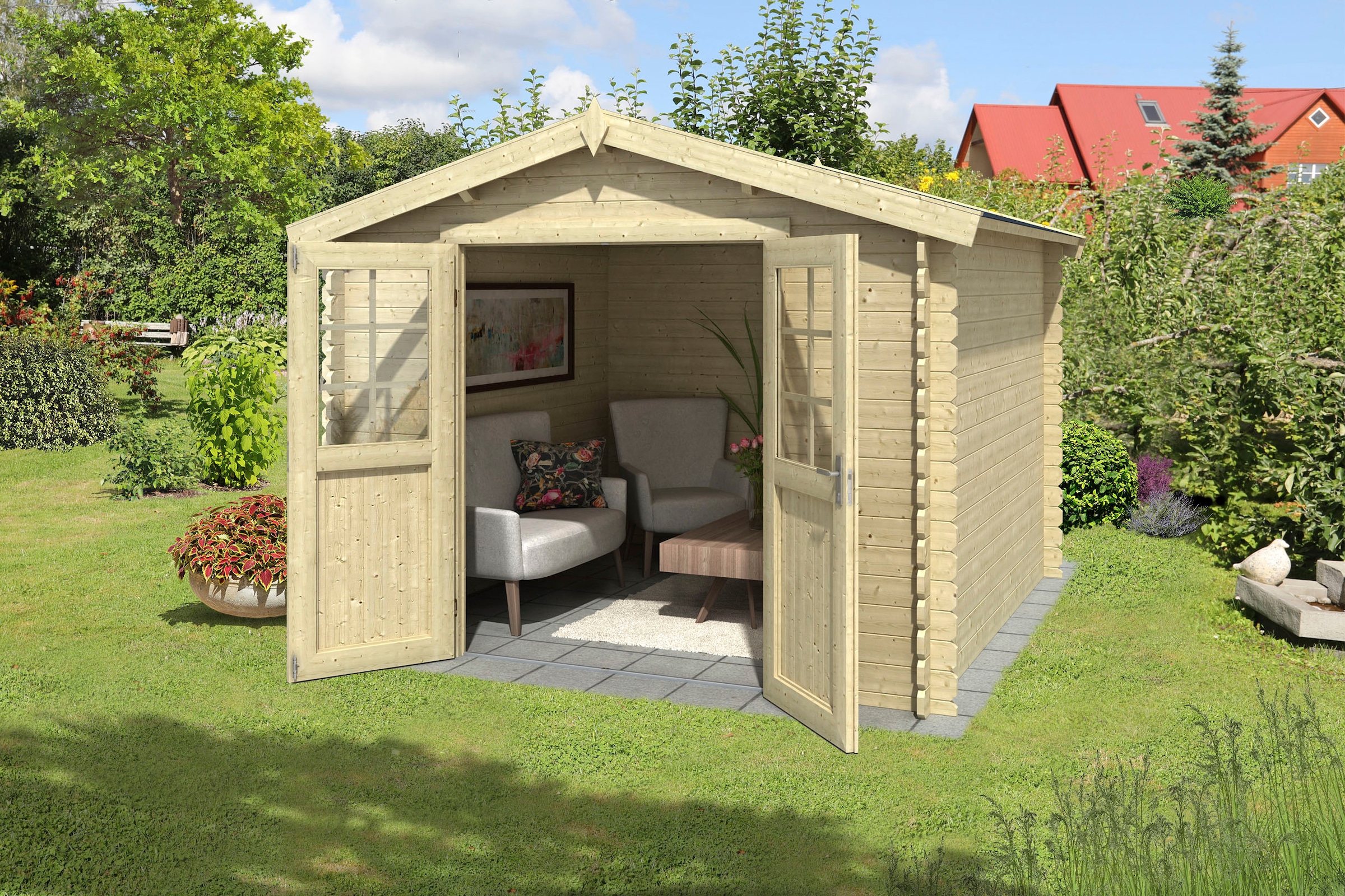 LASITA MAJA Gartenhaus »NORAH 230«, (Set)