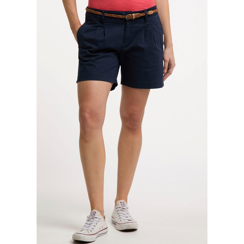 Ragwear Shorts »TETTO ORGANIC GOTS« inklusive schönem Flechtgürtel