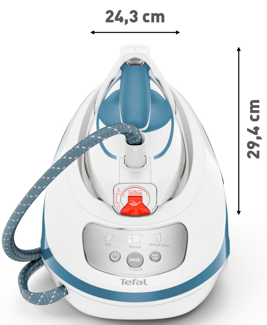 Tefal Dampfbügelstation »Express Protect« 7,5 Bar, Dampfstoß: 520 g/Min., Dauerdampfmenge: 130 g/Min., SV9202