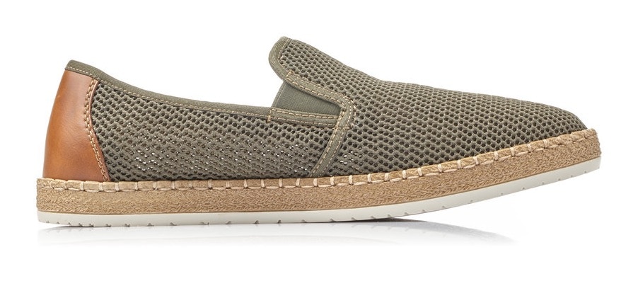 Rieker Espadrille  mit luftdurchlässiger Perforation