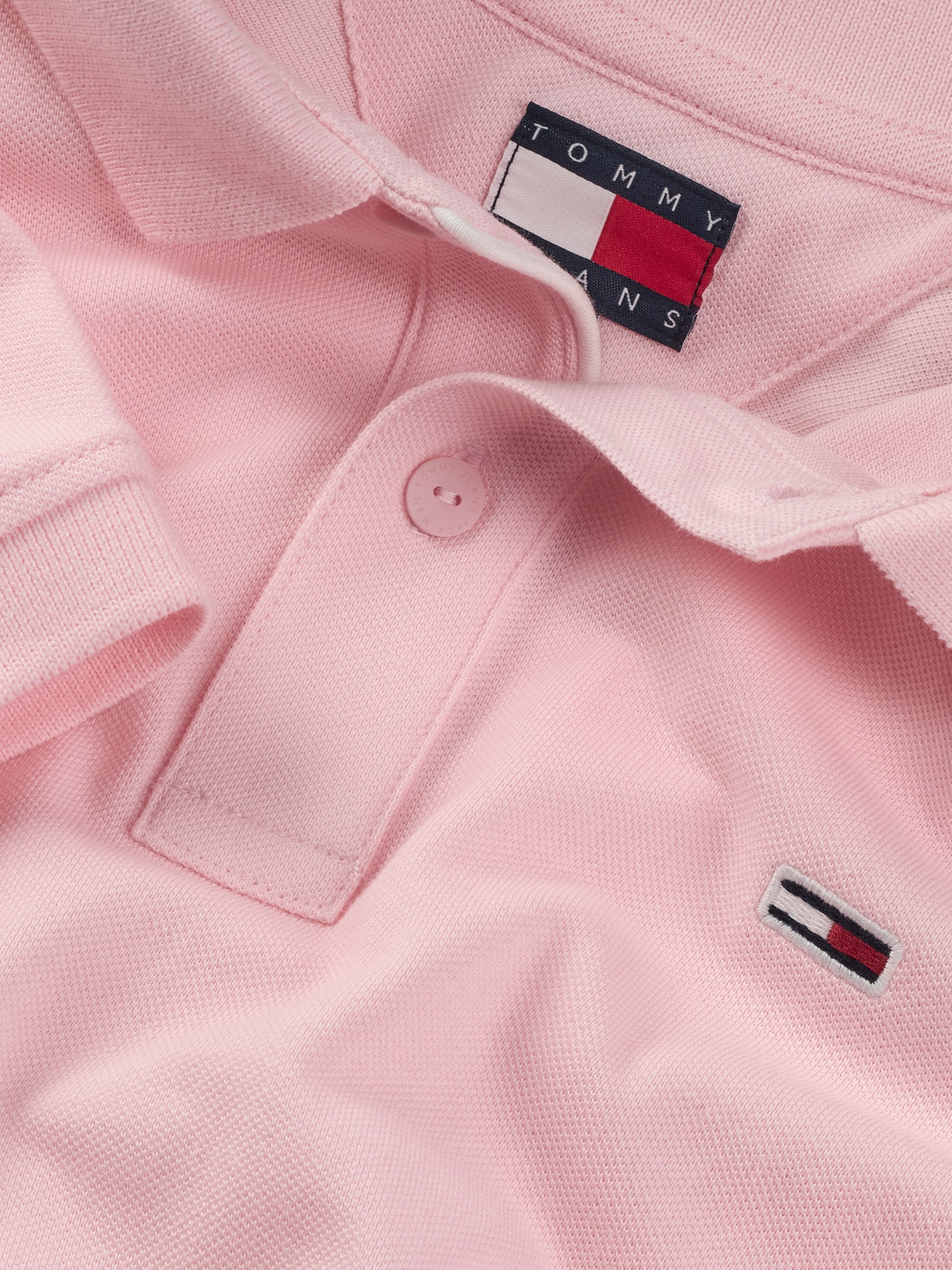 Tommy Jeans Poloshirt »TJM SLIM PLACKET POLO EXT«