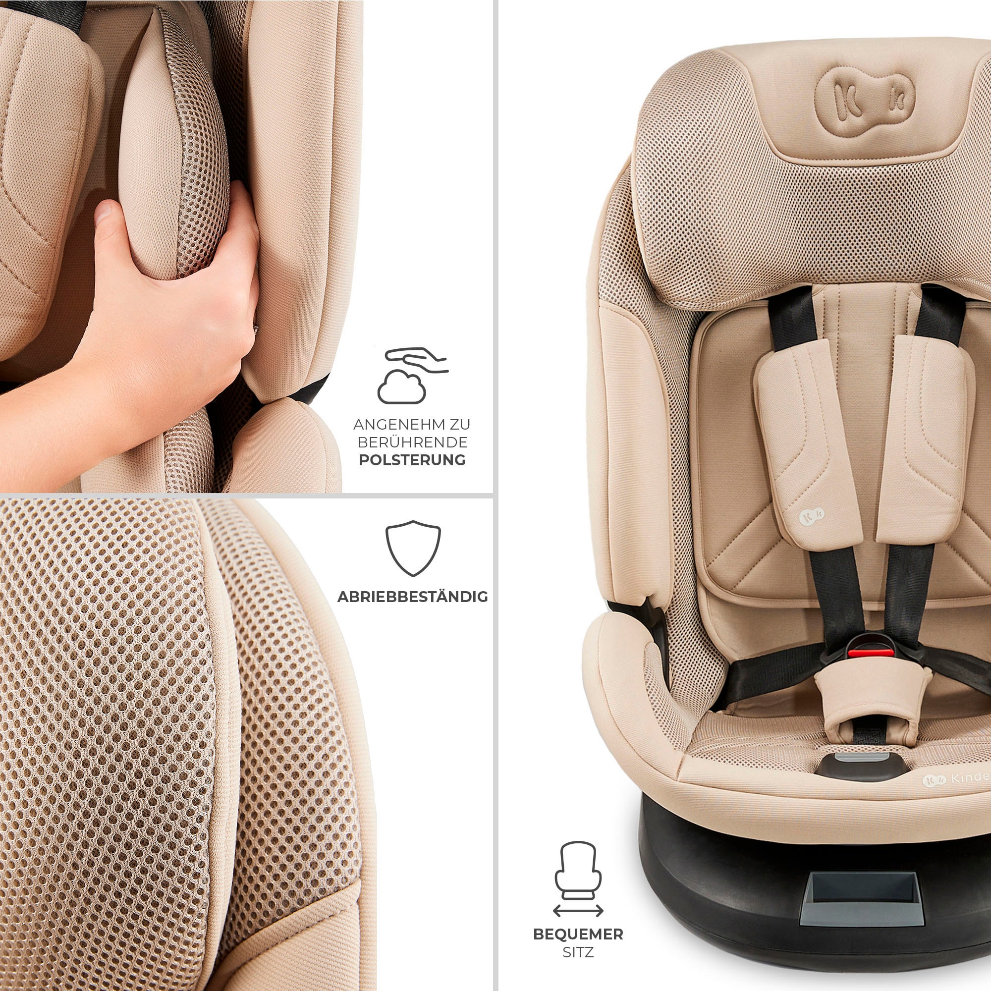 Kinderkraft Autokindersitz »XPEDITION 3 i-Size« Klasse 0 / I / II (bis 25 kg) 360° – drehbarer Kindersitz