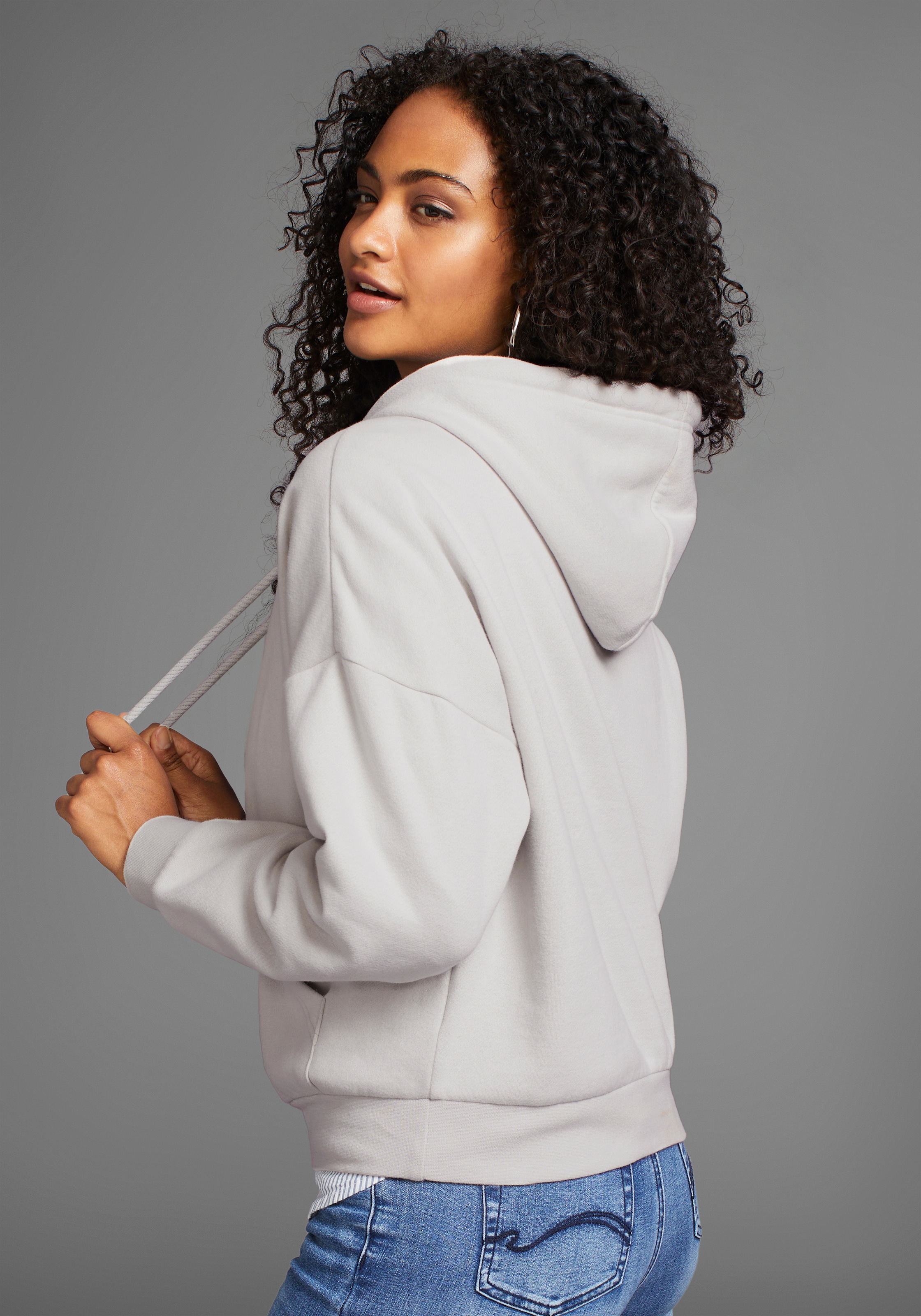 KangaROOS Kapuzensweatshirt , mit Stern-Print
