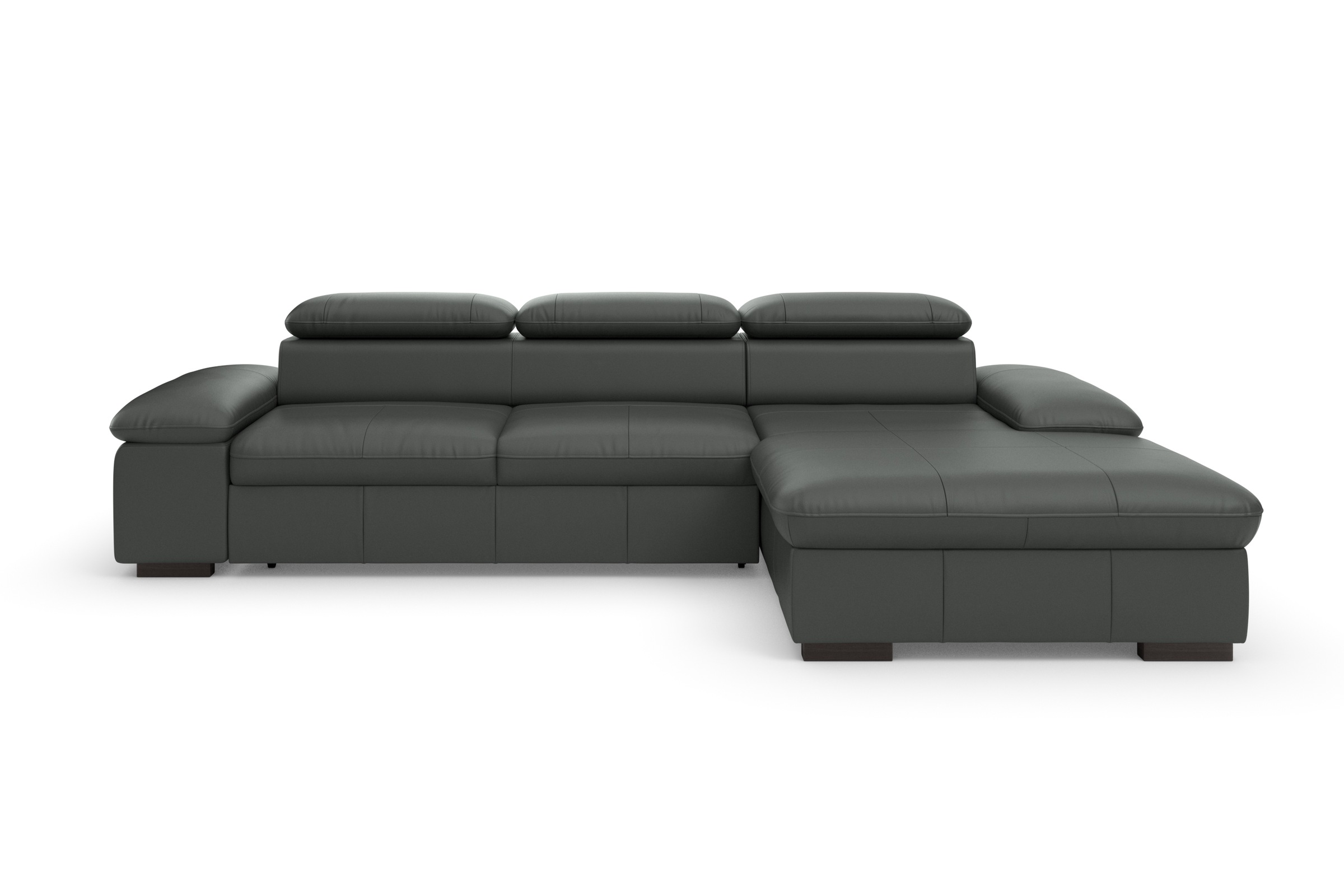Home affaire Ecksofa »Alberto L-Form«, mit Kopfteilverstellung, wahlweise mit Bettfunktion