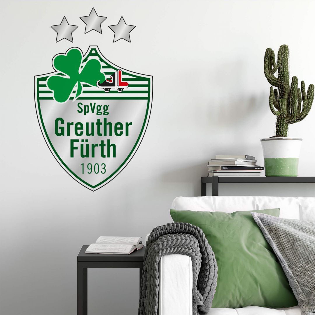 Wall-Art Wandtattoo »SpVgg Greuther Fürth Logo«, (1 St.) auf Rechnung  kaufen