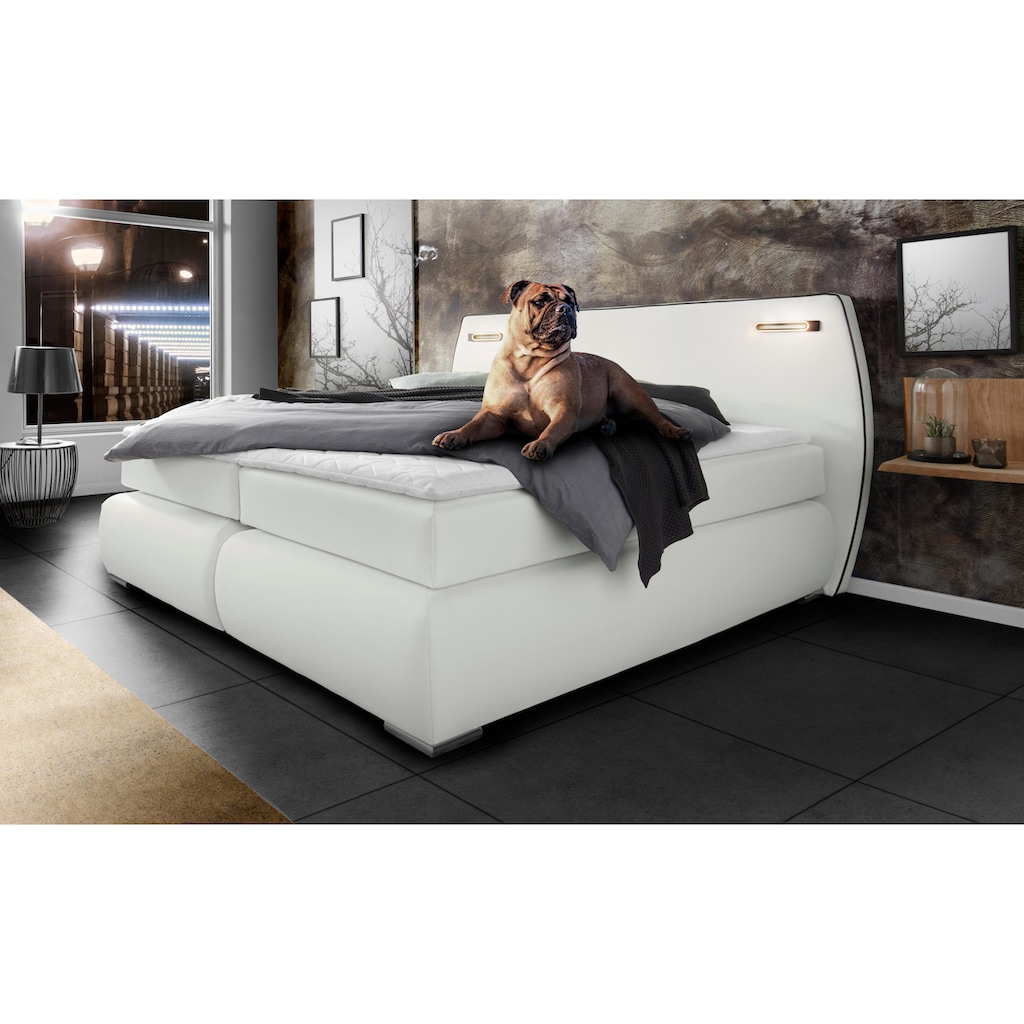 INOSIGN Boxspringbett »Black & White«