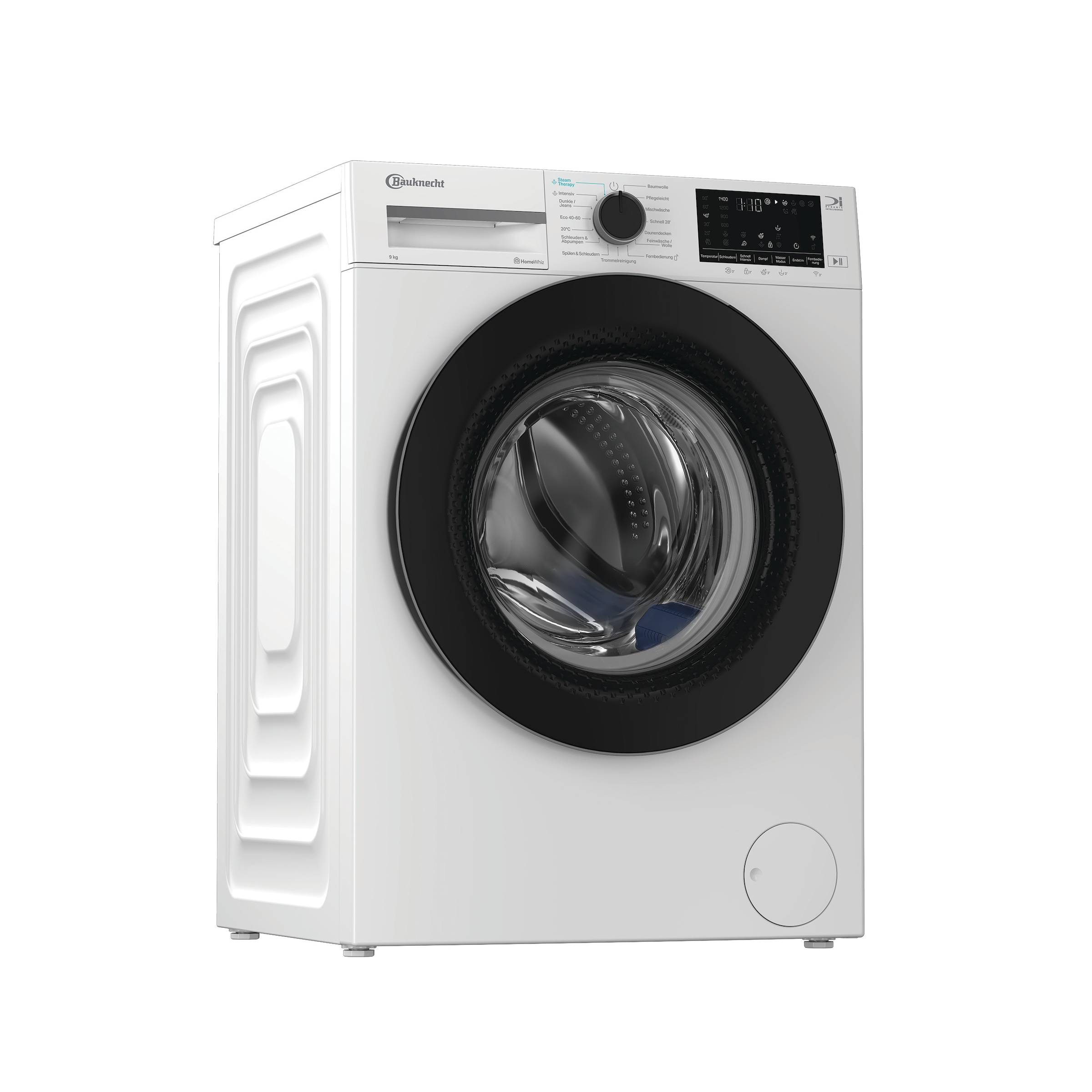 BAUKNECHT Waschmaschine »B W 9A30 BS« 9 kg 1400 U/min Adaptive Wash – Intelligente Anpassung
für perfekte Waschergebnisse