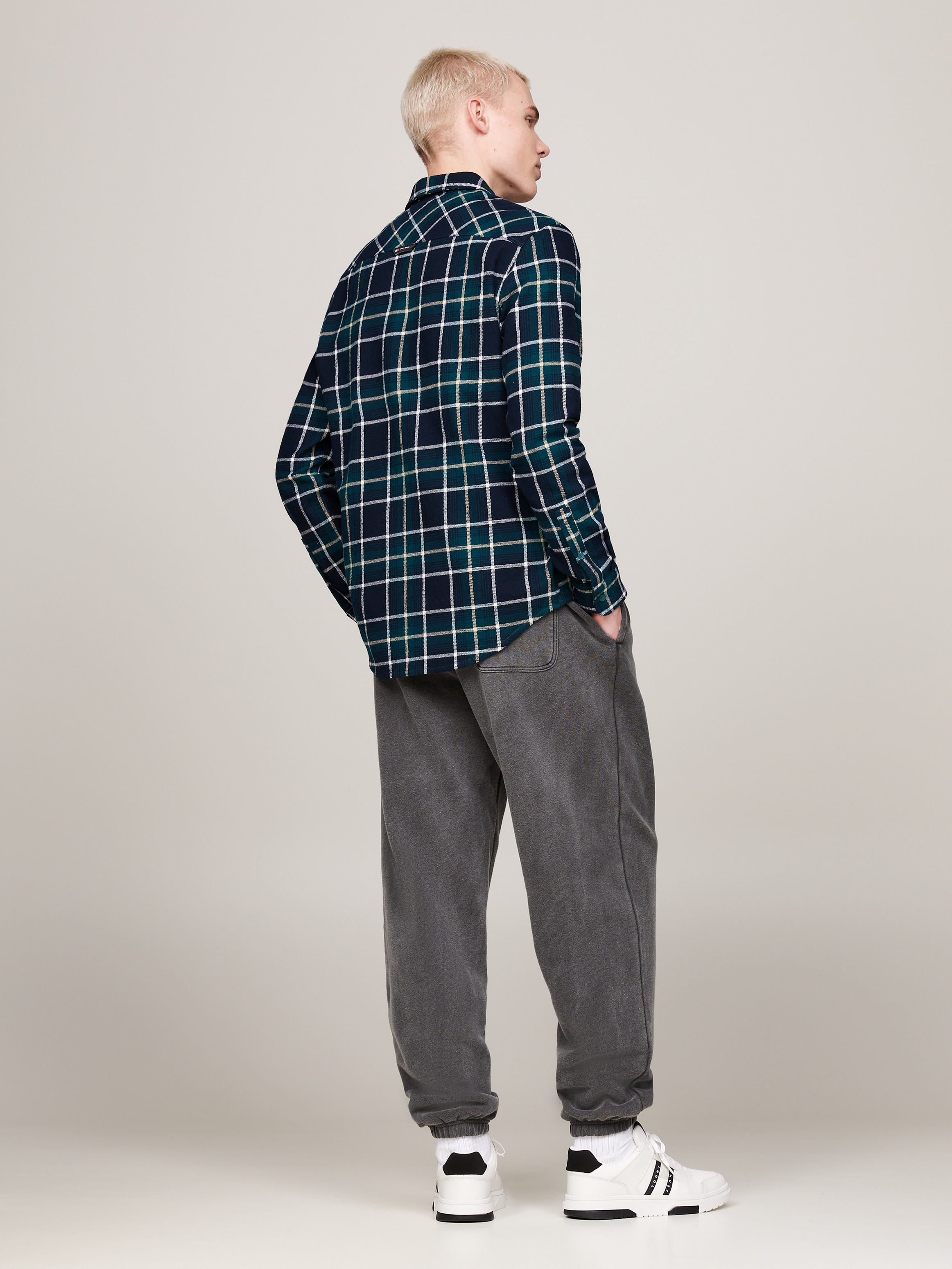 Tommy Jeans Langarmhemd »TJM REG CHECK FLANNEL SHIRT EXT«