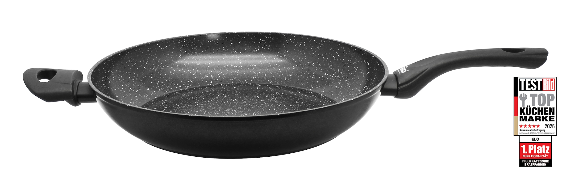Elo Bratpfanne "Belugo, Pfanne 32 cm mit Gegengriff" Aluminium 1 Stk. tlg. mit Gegengriff