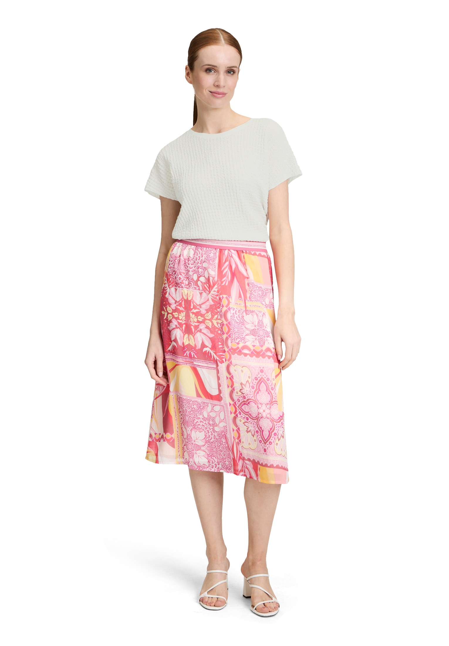 Betty Barclay Kurzarmshirt »Strukturshirt mit U-Boot-Ausschnitt«