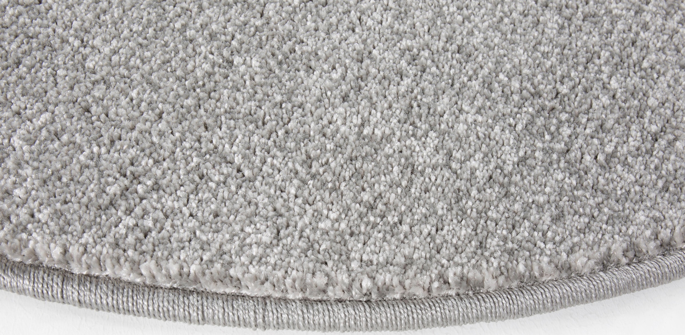 Andiamo Teppich »Jerez«, rund, 8 mm Höhe, Kurzflor, gewebt, Uni-Farben, Wohnzimmer & Schlafzimmer