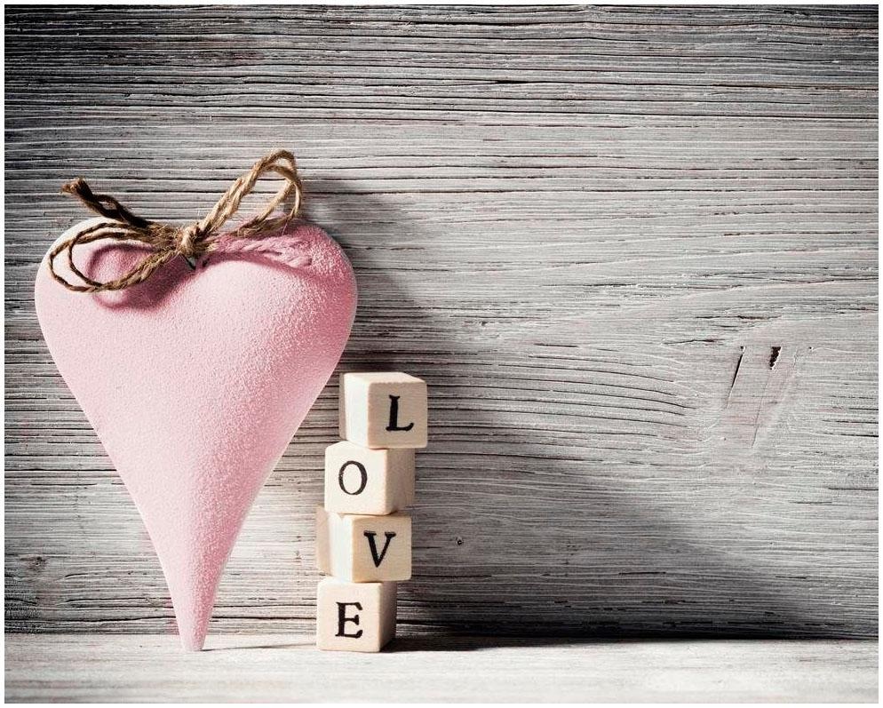 Love 50/40 cm »Heart Home bestellen affaire Pink«, Leinwandbild bequem