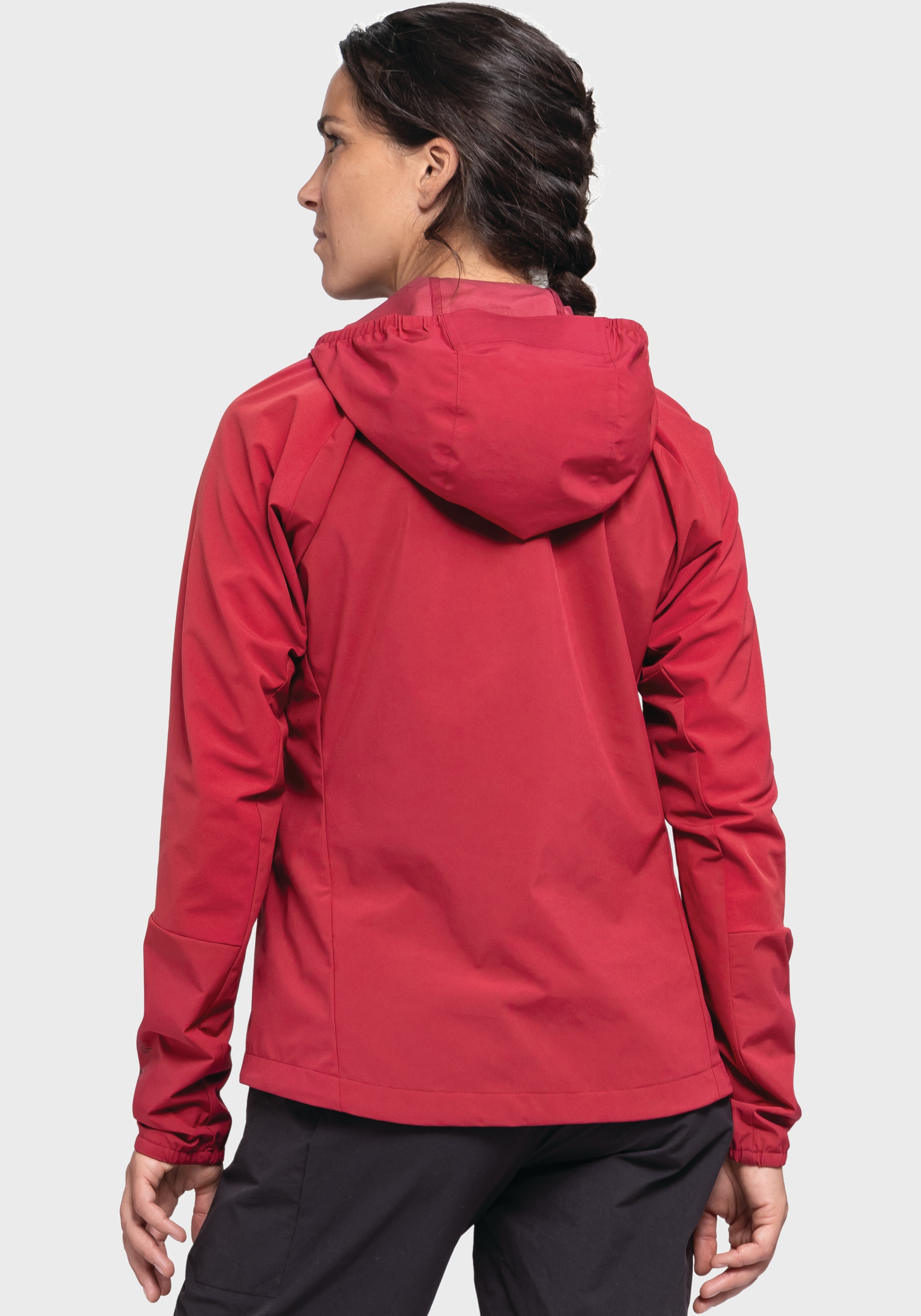 Schöffel Outdoorjacke »Bike Hybrid Jk Style Mamry WMS«, mit Kapuze