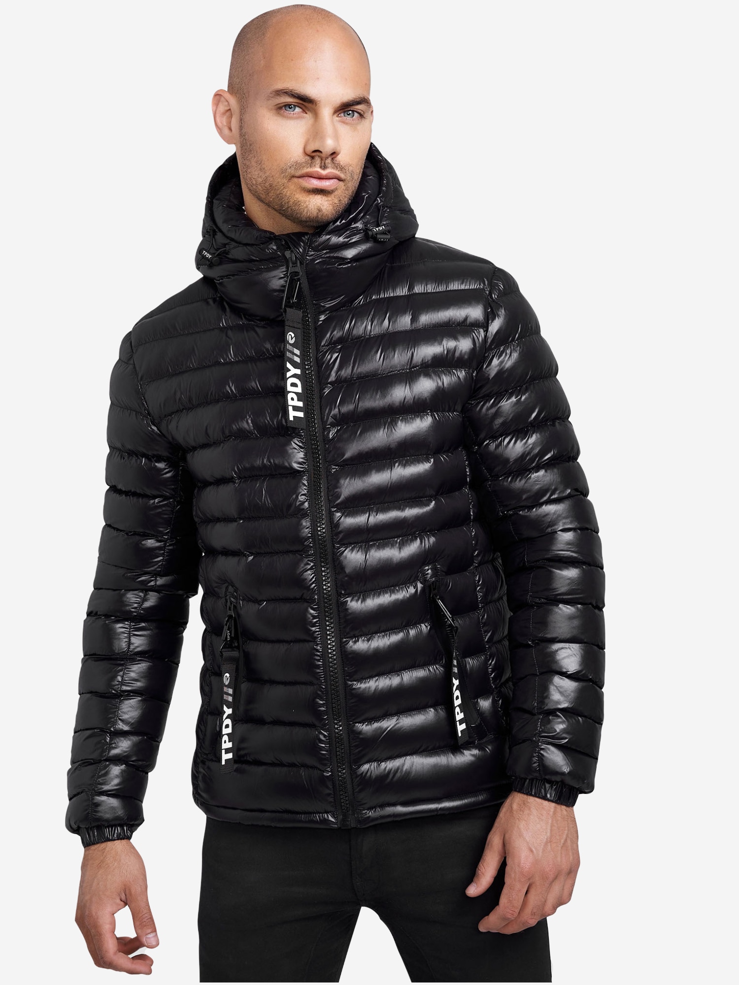 trueprodigy Winterjacke »Adan Reflektierende Zipper« mit Kapuze