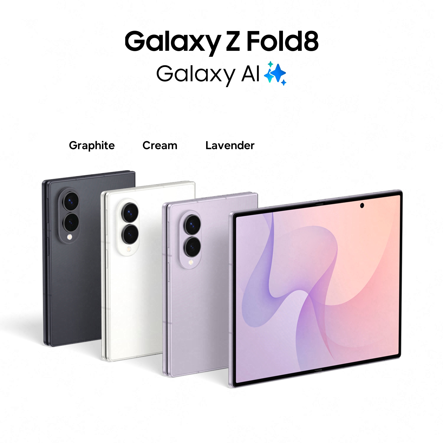 Samsung Smartphone »Galaxy Z Fold8« Graphite