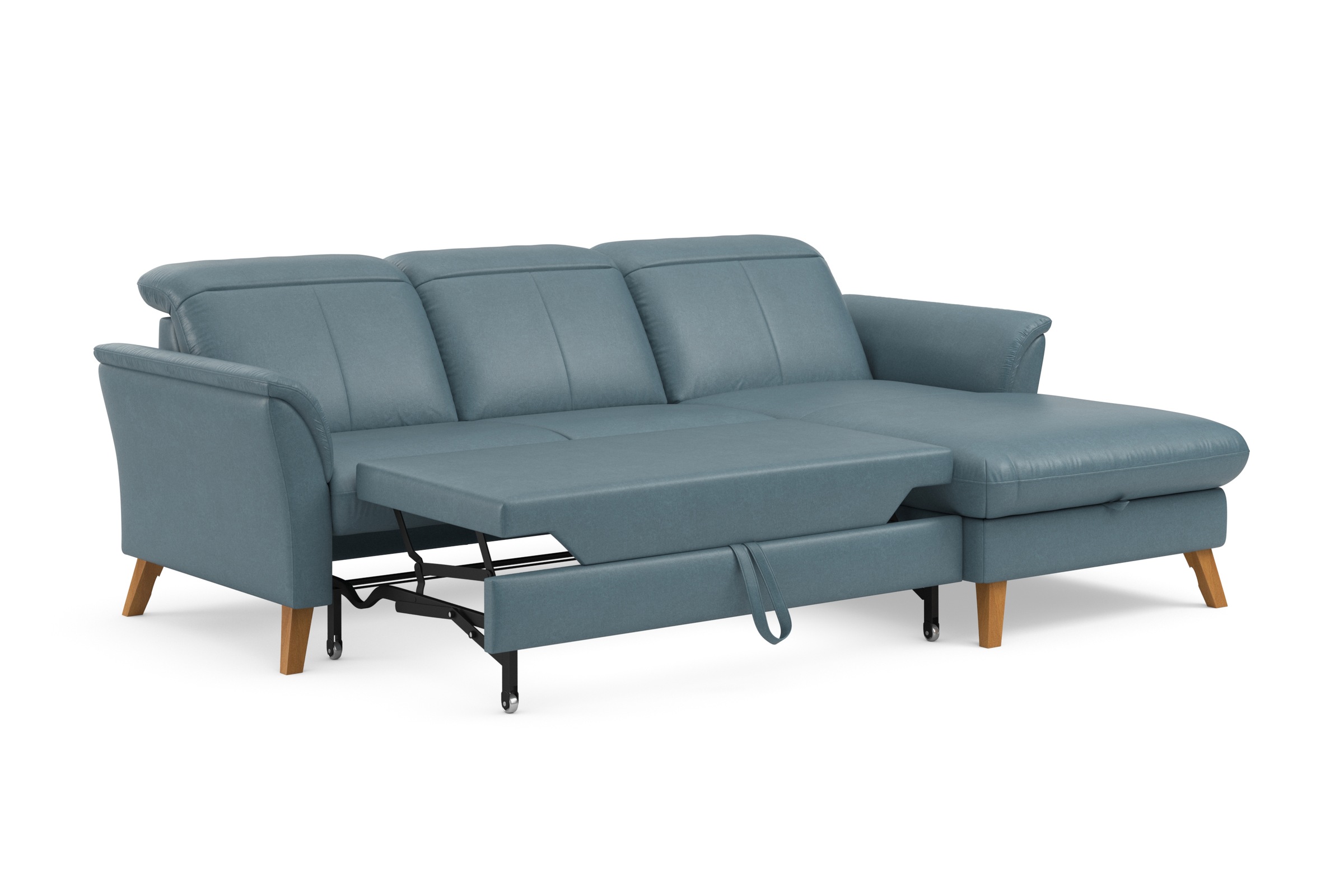 sit&more Ecksofa »Romero L-Form«, wahlweise mit oder ohne Relax-Funktion, Bettfunktion, Bettkasten